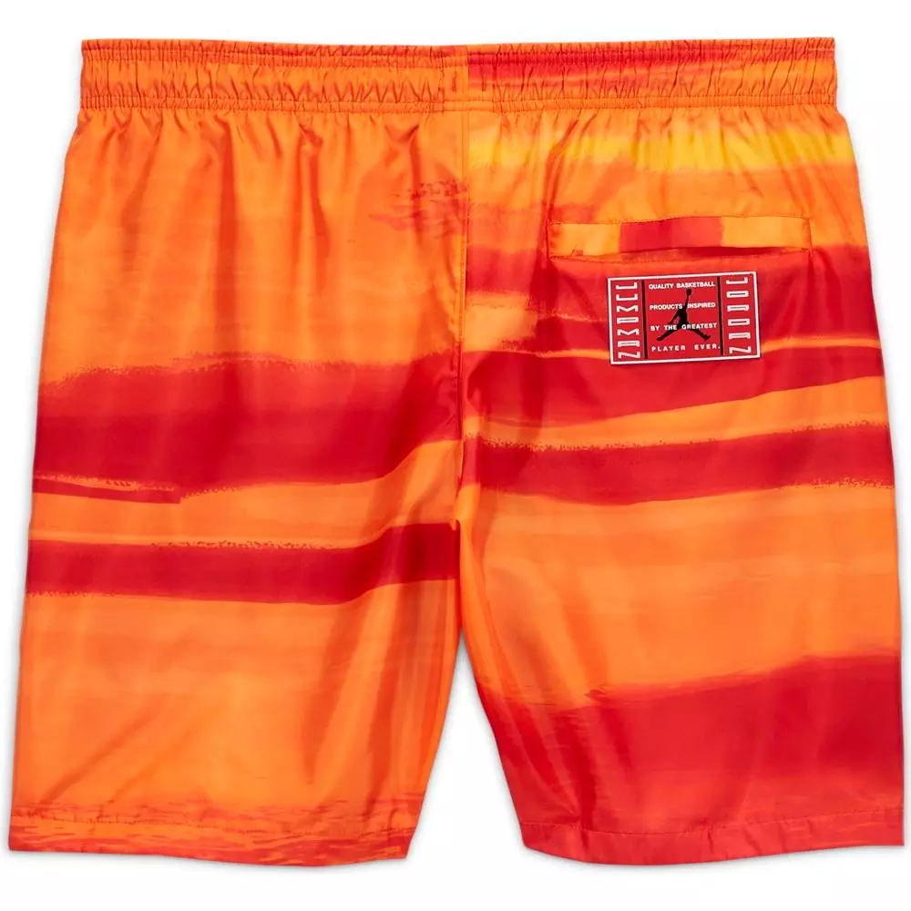 Jordan Men's 11 Logic All-Over-Print Short - WHITE