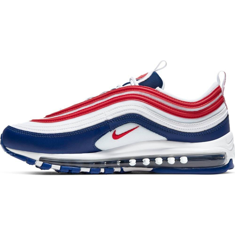 Nike Air Max 97 Americana "White/University Red/Deep Royal" Men's Shoes - WHITE Thumbnail View 2