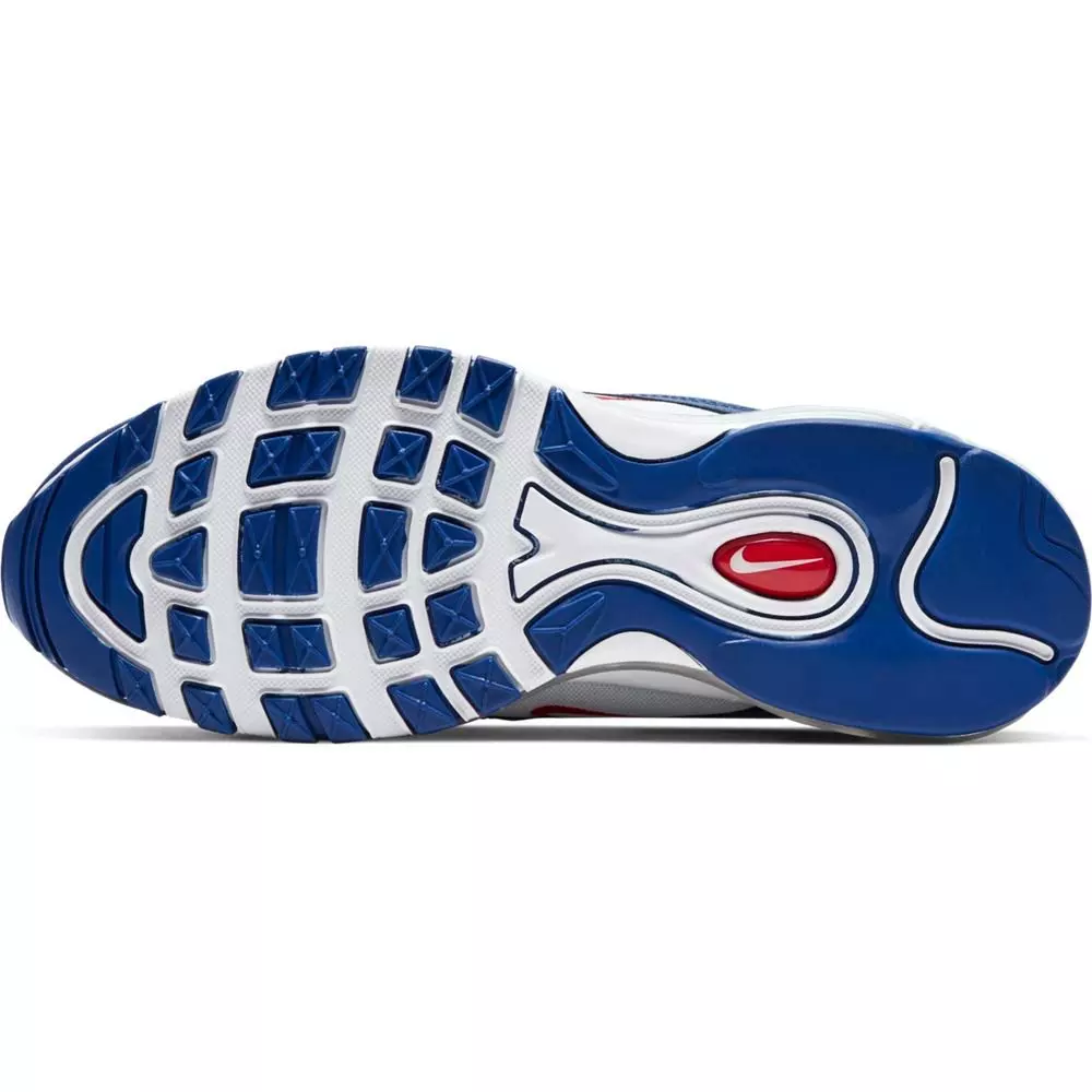 Nike Air Max 97 Americana "White/University Red/Deep Royal" Men's Shoes - WHITE