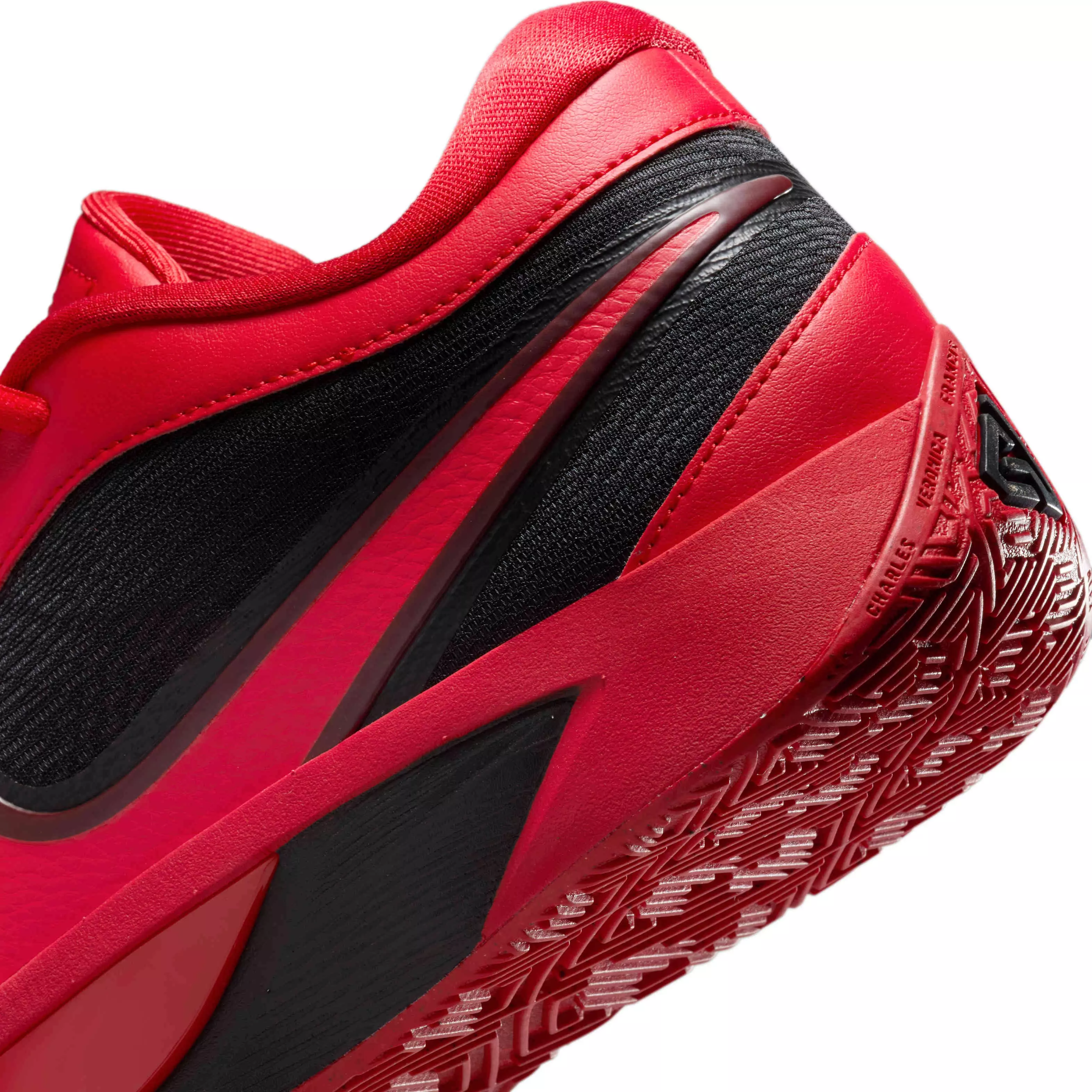 Nike Giannis Freak 6 "Black/University Red" Men's Basketball Shoe - BLACK/RED