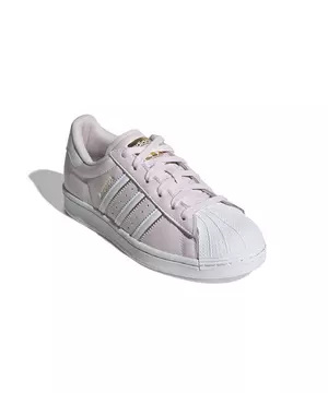 Práctico Digno insondable adidas Originals Superstar "Cloud White/Almost Pink/Gold Metallic" Women's  Shoe