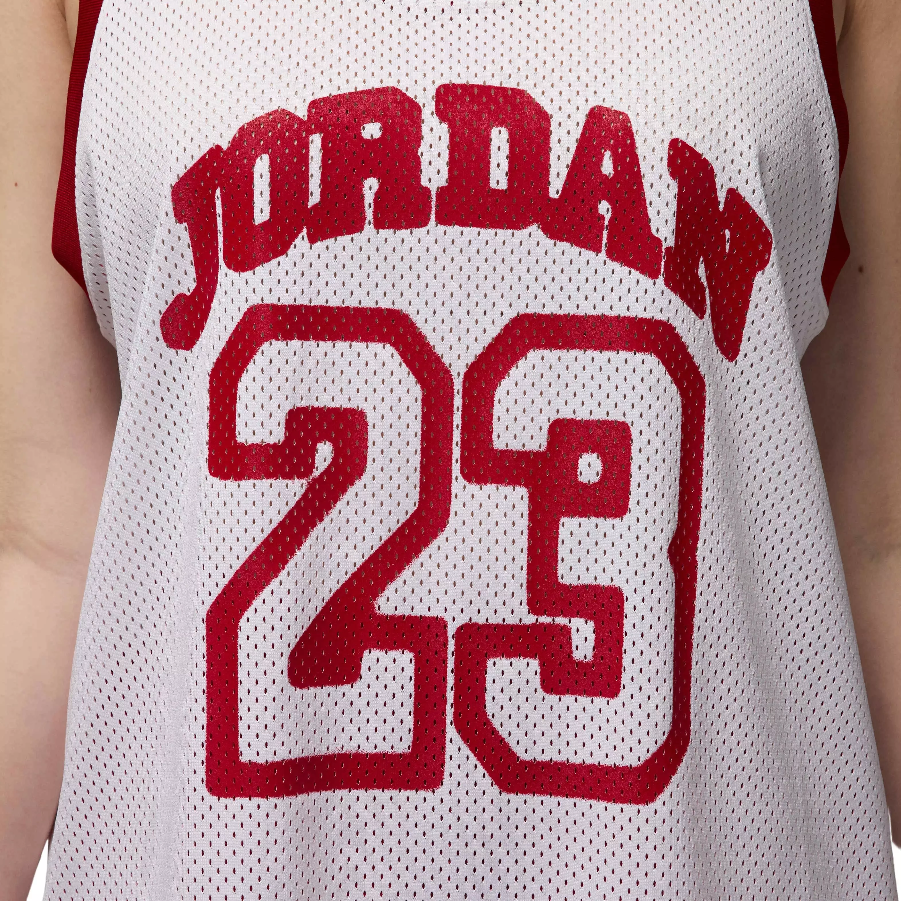 Jordan Women's Jersey 25 Tank - WHITE
