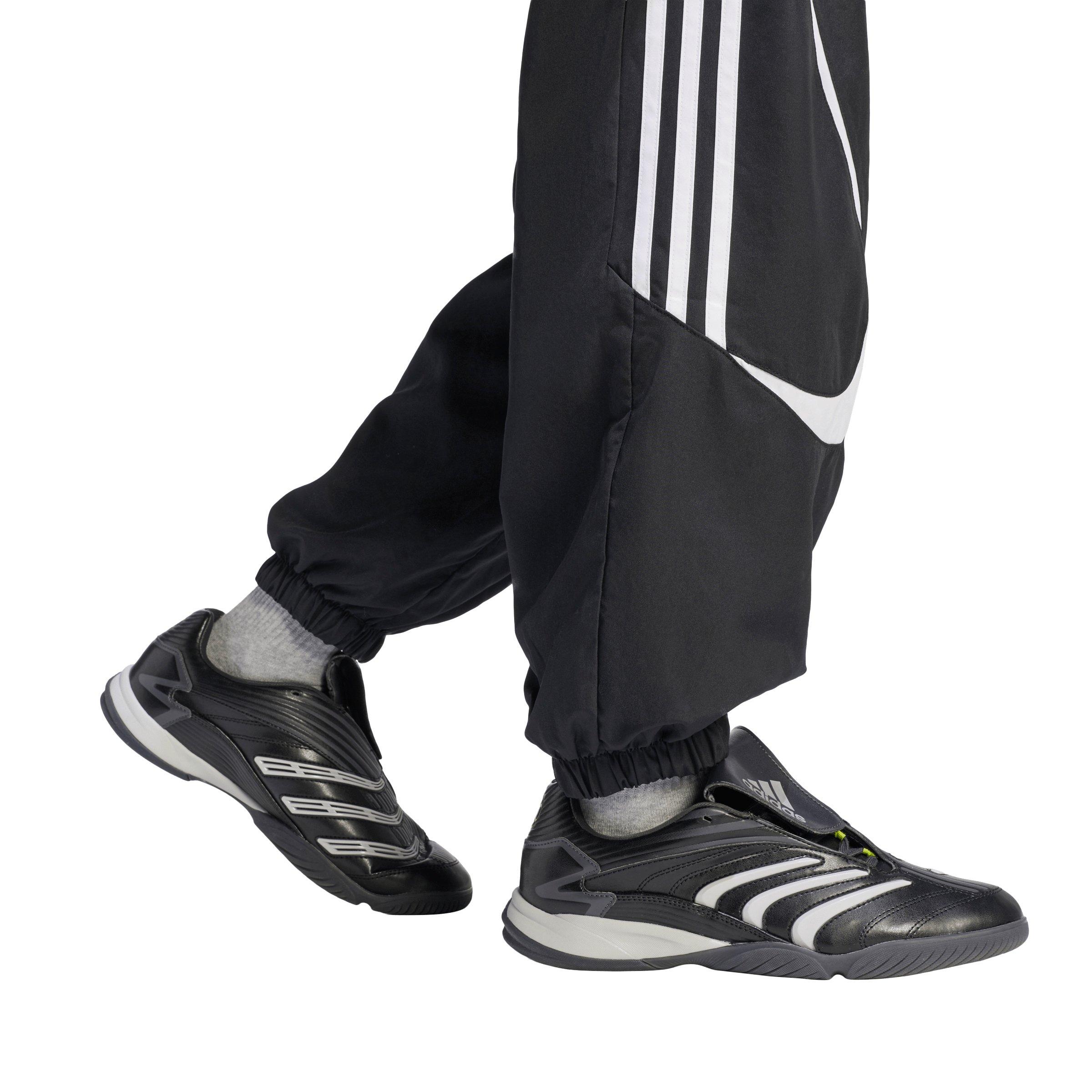 adidas Originals Big Kids' Teamgeist Loose Track Pants - Black - BLACK Thumbnail View 4