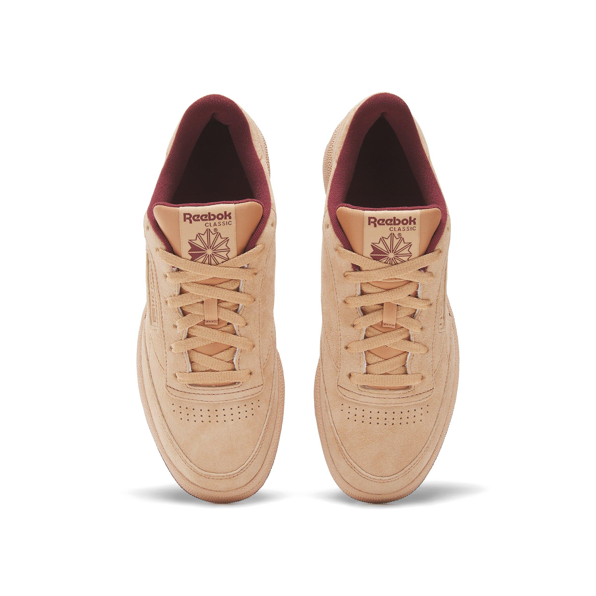 Reebok Club C 85 "Clay/Washed Clay/Rich Maroon" Women's Shoe - CLAY/CLAY/MAROON Thumbnail View 4