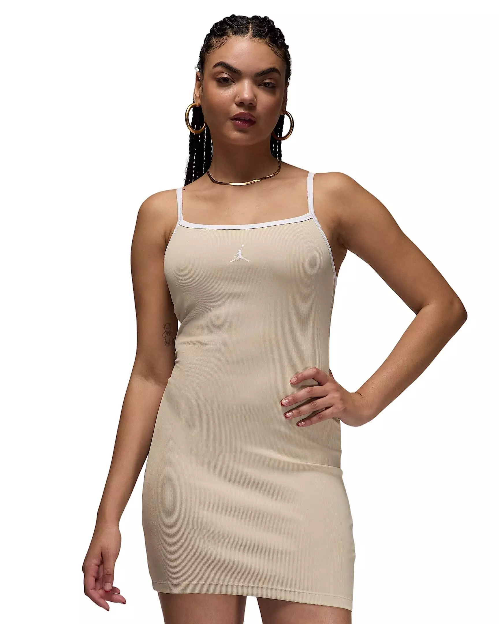 Jordan Women's Slim Tank Dress - Brown - BROWN