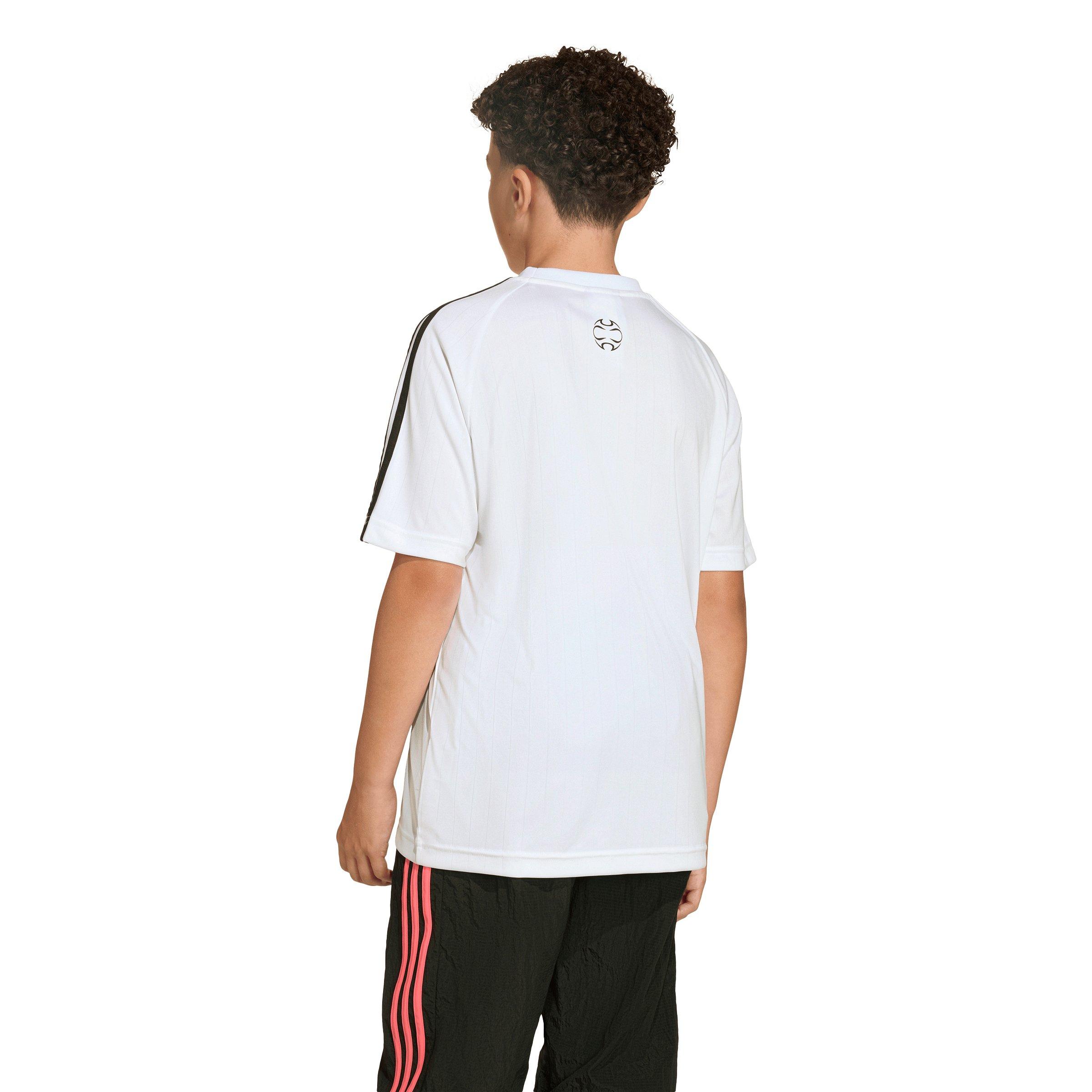adidas Originals Teamgeist Big Kids' White T-Shirt