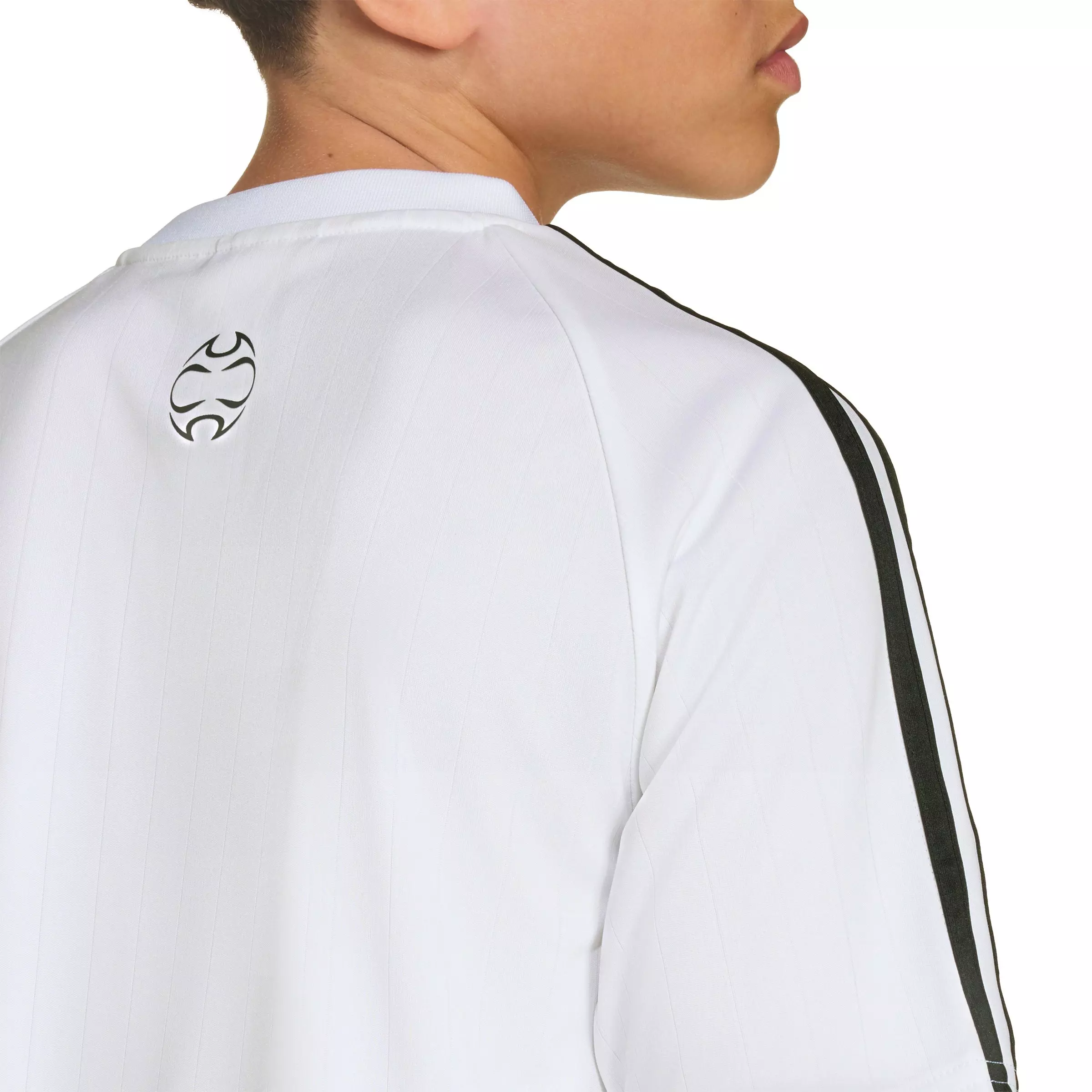 adidas Originals Big Kids' Teamgeist T-Shirt - White - WHITE