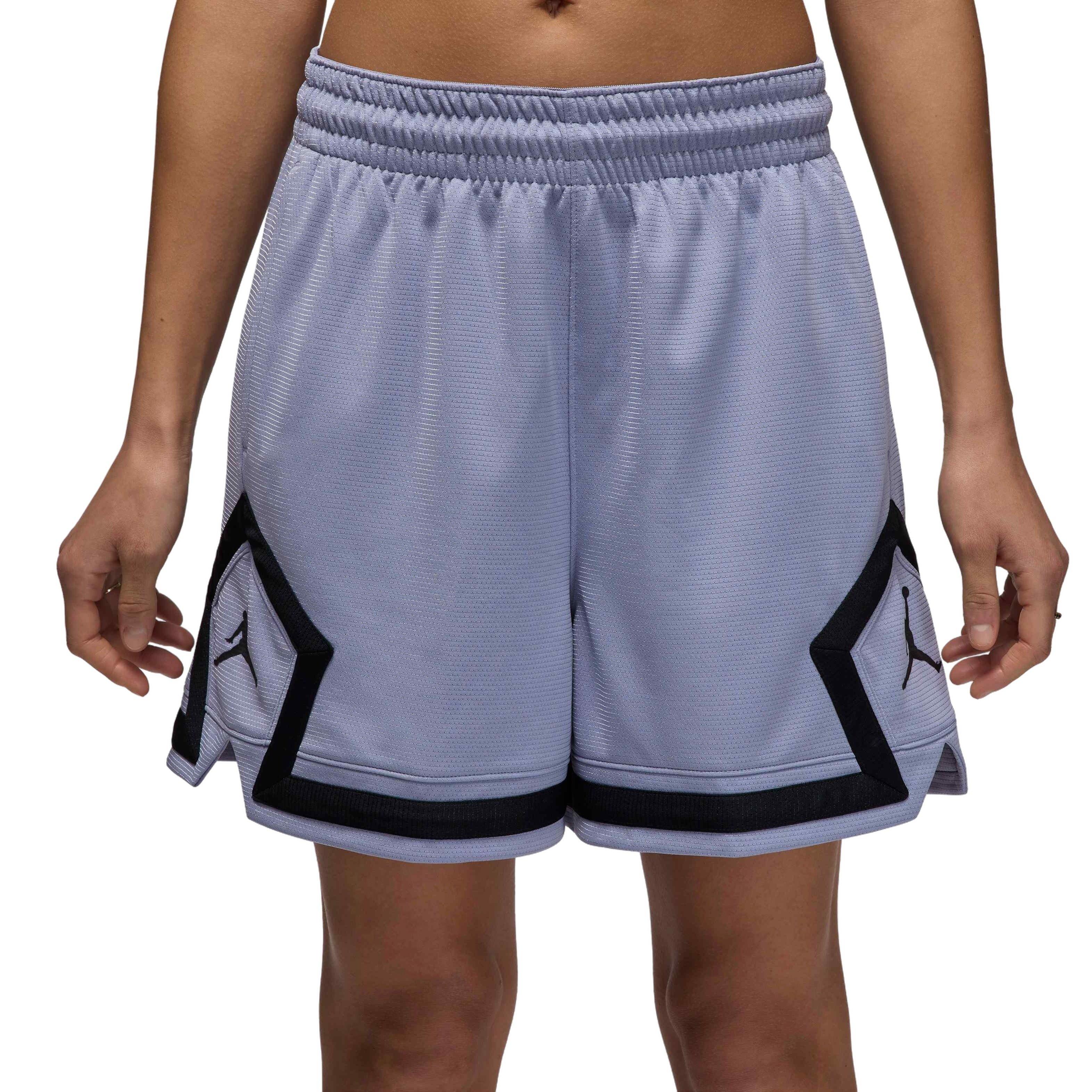 Jordan Women's Sport 4" Diamond Shorts - PURPLE Thumbnail View 1