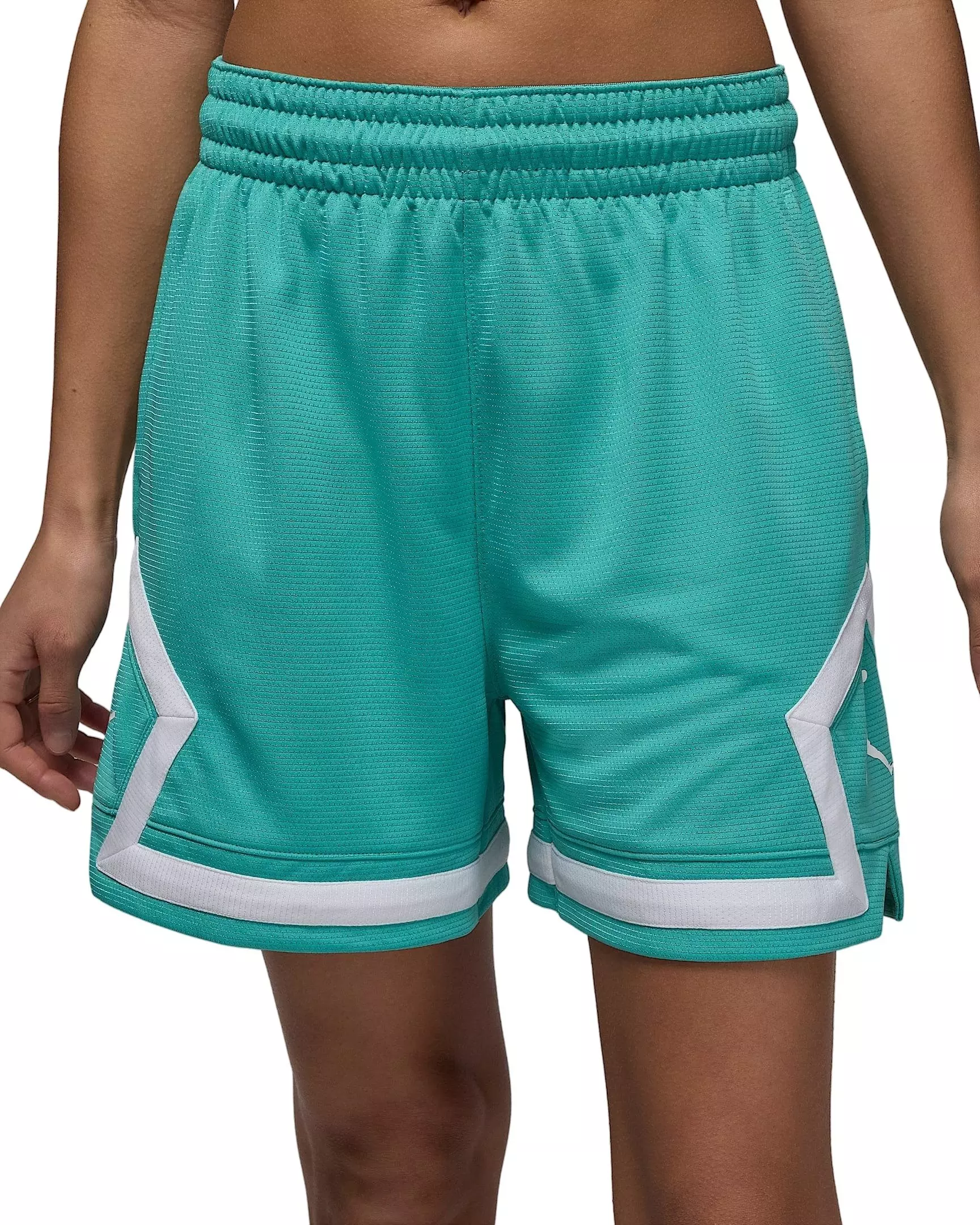 Jordan Women's Sport 4-Inch Diamond Shorts - TEAL