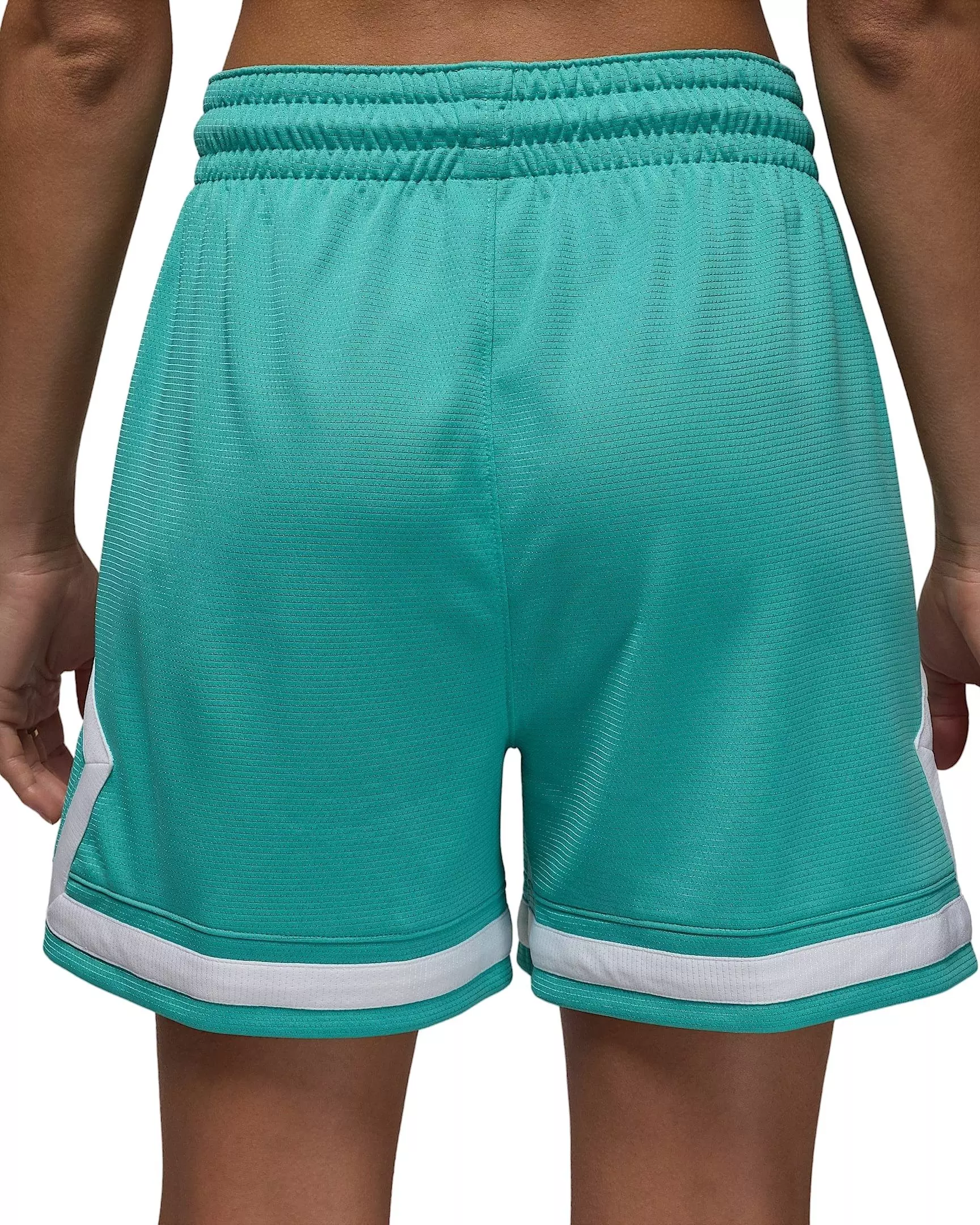 Jordan Women's Sport 4-Inch Diamond Shorts - TEAL