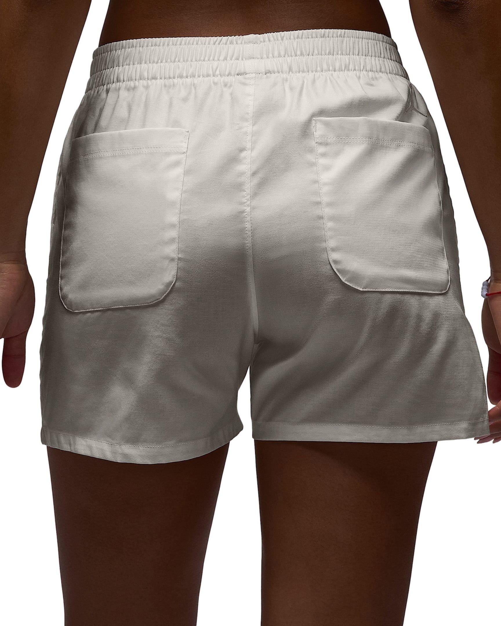 Jordan Women's Woven Rose Shorts - WHITE Thumbnail View 2