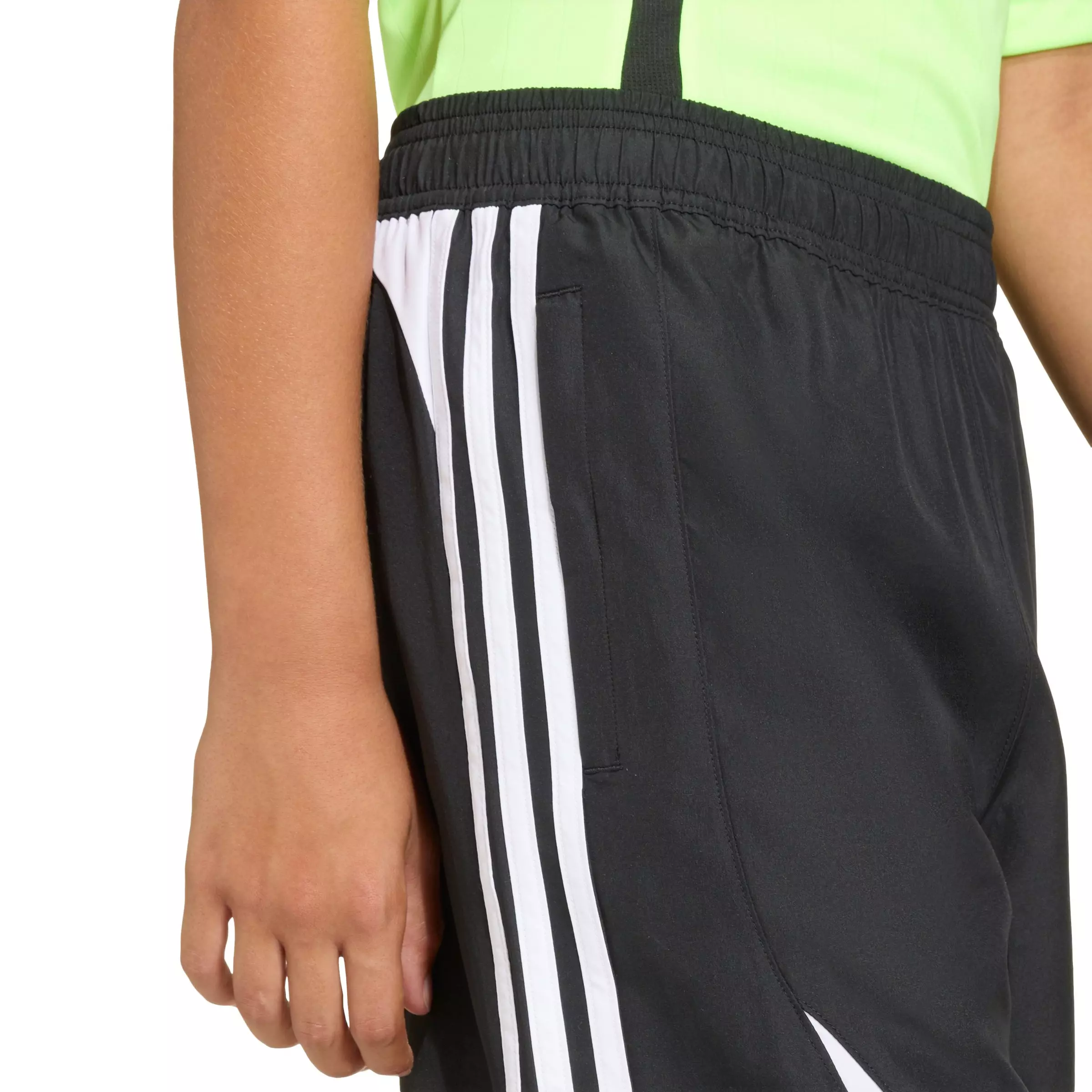 adidas Originals Big Kids' Teamgeist Loose Shorts - Black - BLACK