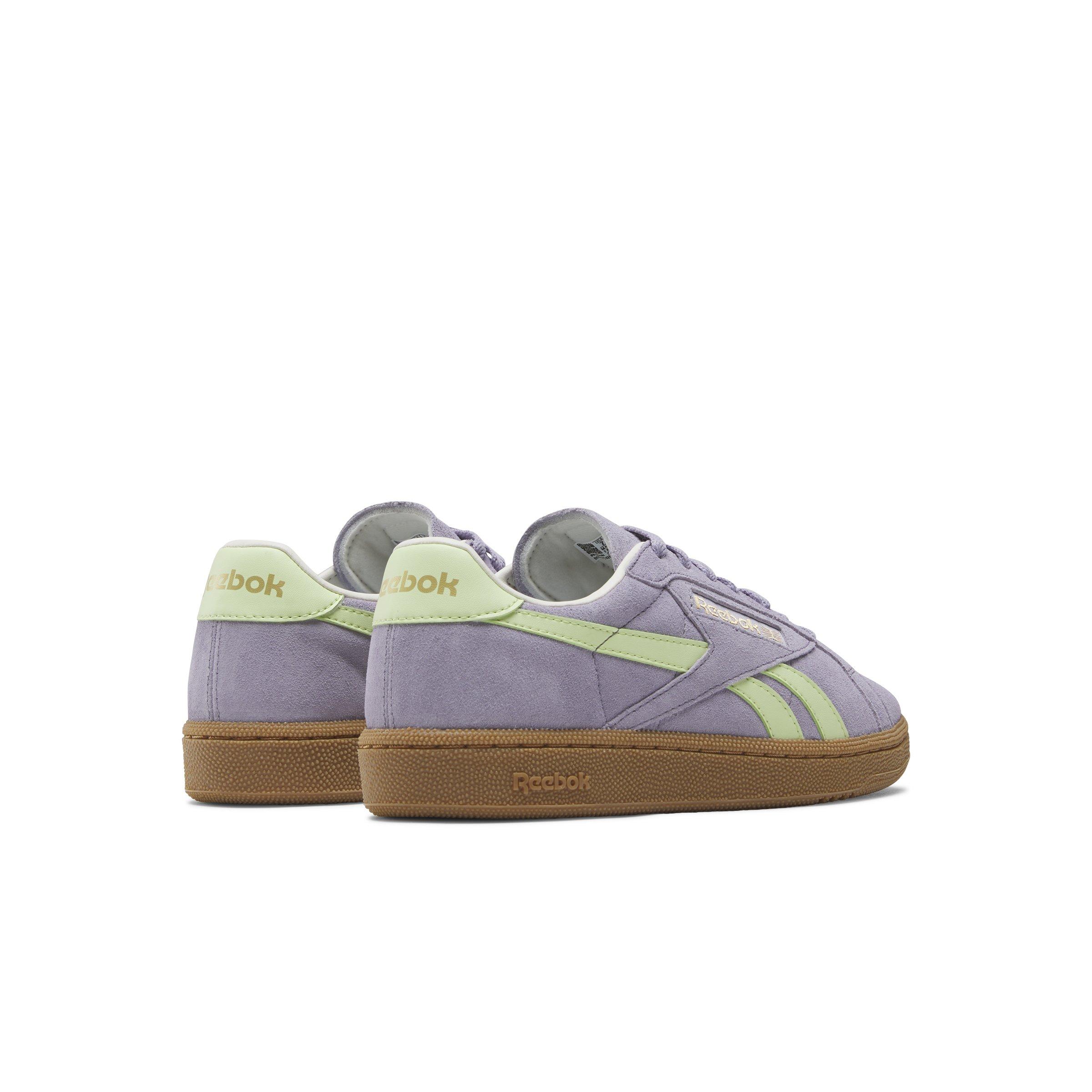 Reebok Club C Grounds UK Dusk Purple Astro Lime Gum Women s Shoe Hibbett