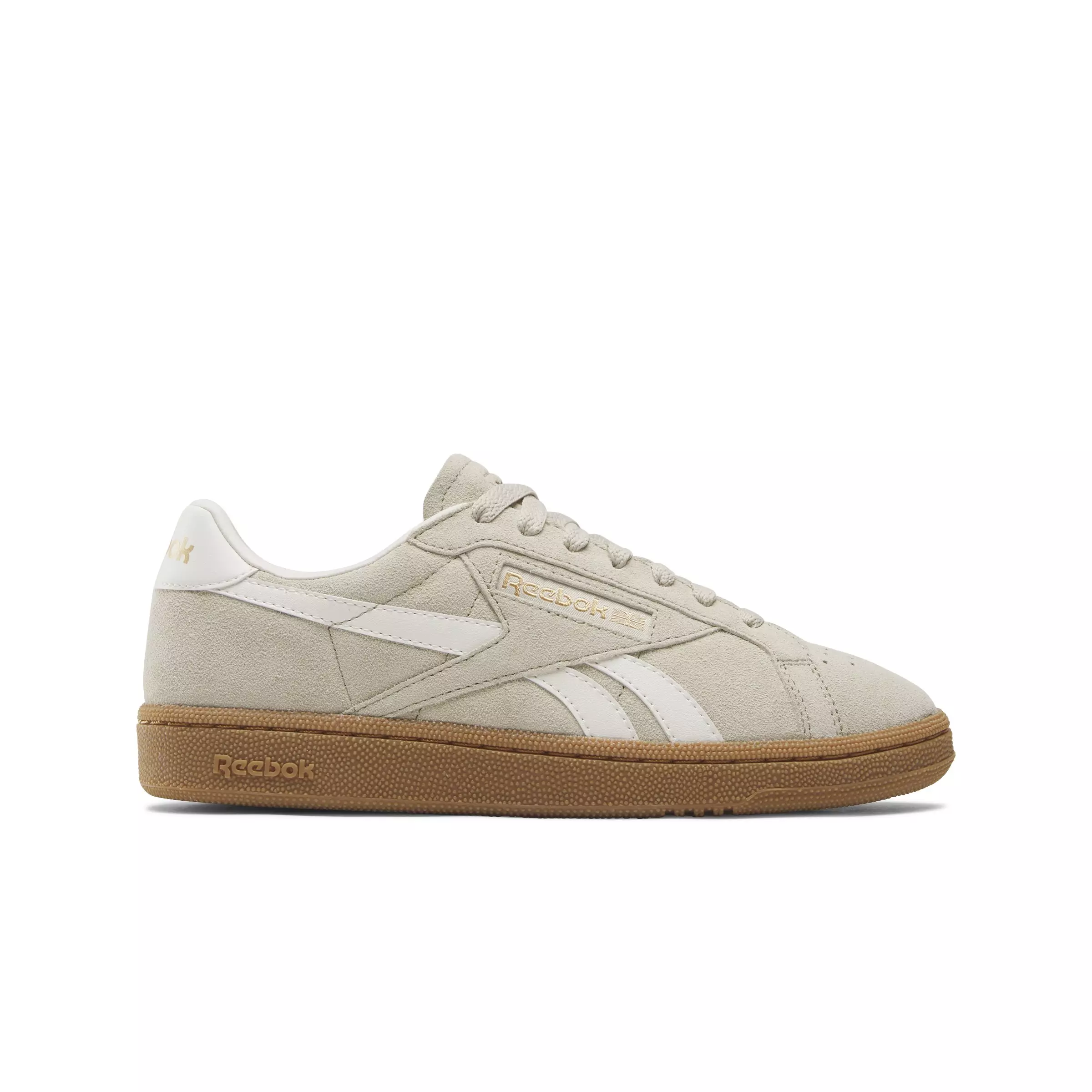 Reebok Club C Grounds UK "Classic Beige/Chalk/Gum" Women's Shoe - BEIGE/CHALK/GUM