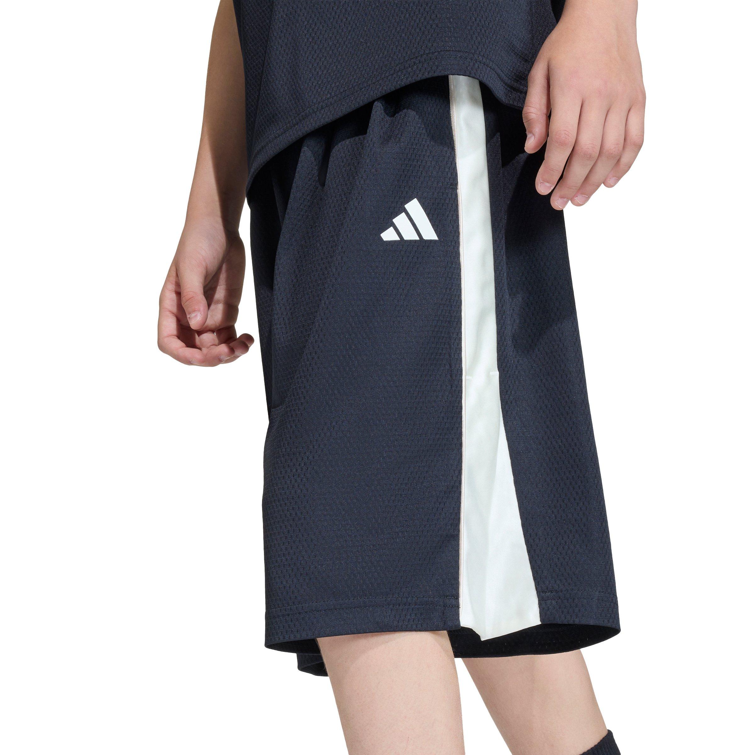 adidas Stadium Mesh Big Kids' Black Shorts