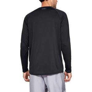 Under Armour Men's Tech Long Sleeve Black Tee