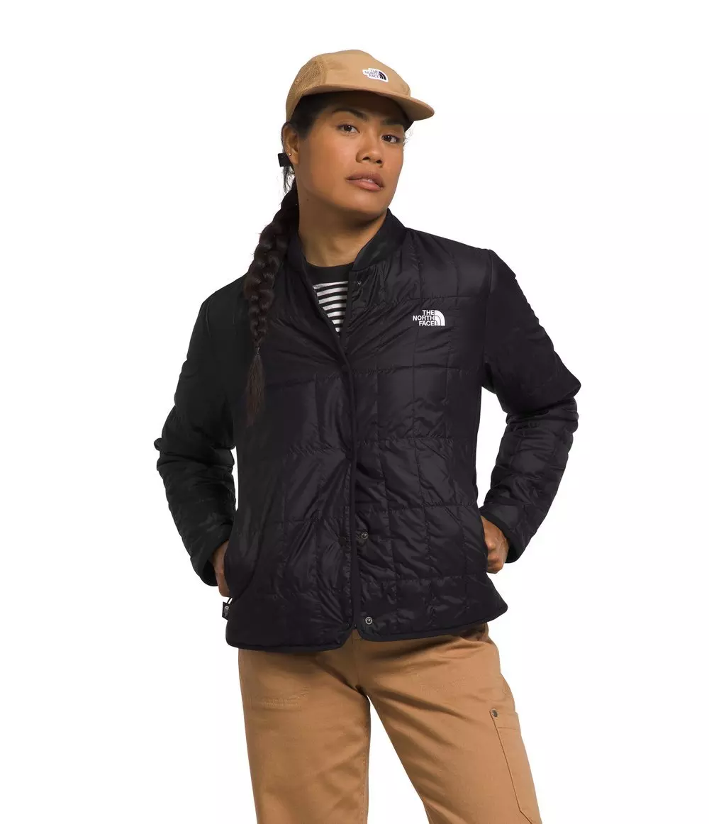 The North Face Women's Circaloft Collarless Jacket - Black - BLACK
