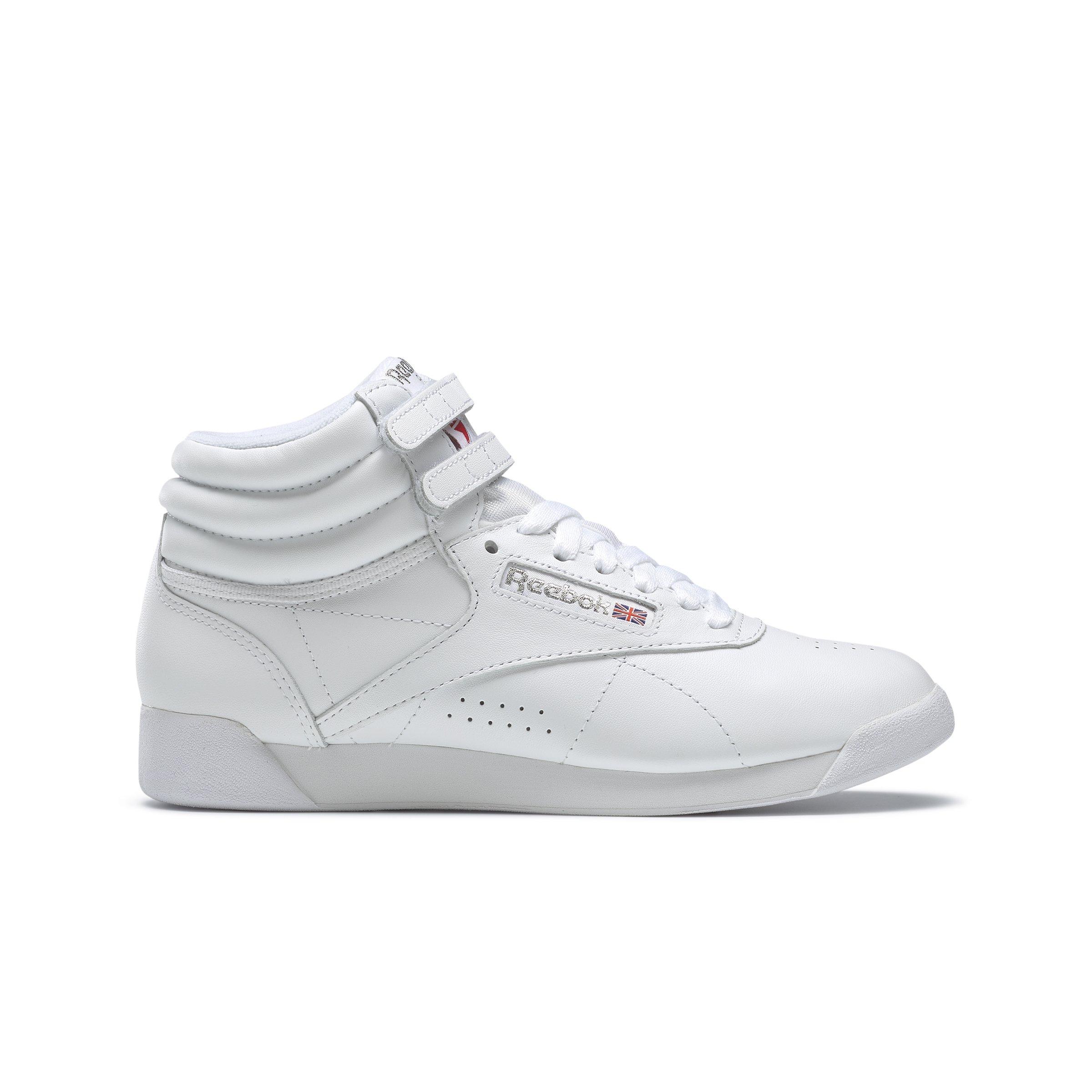 Reebok F/S Hi "White/Silver" Women's Shoe - WHITE/SILVER Thumbnail View 1