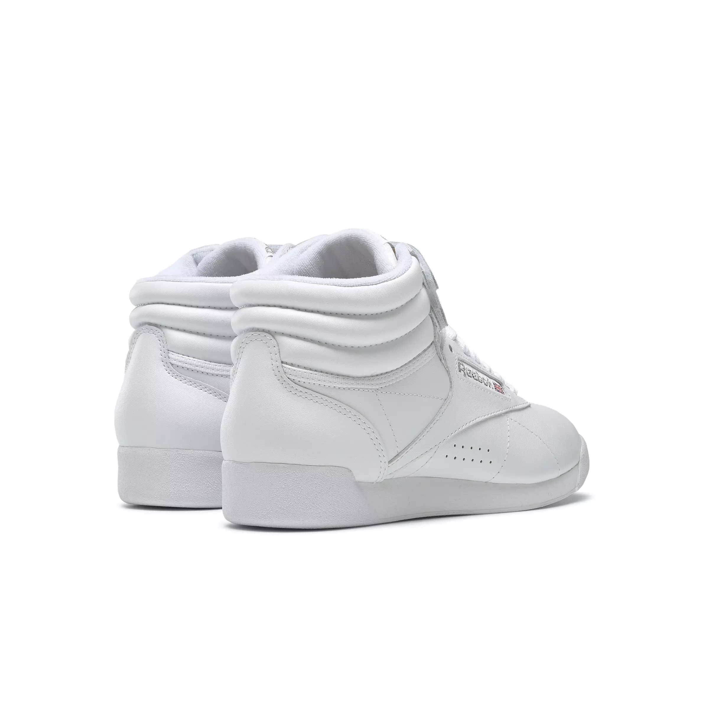 Reebok Freestyle Hi "White" Women's Shoe - WHITE/SILVER