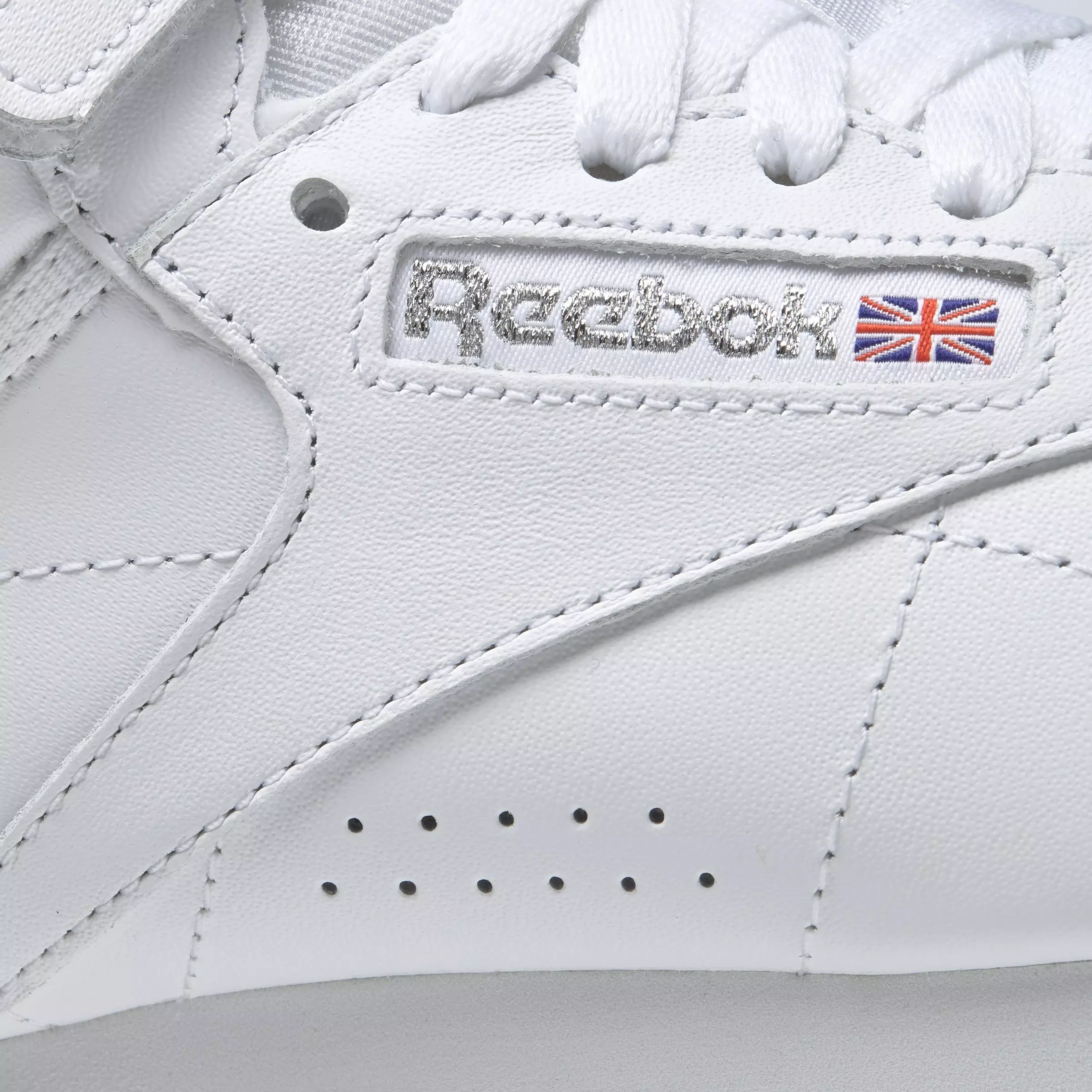 Reebok F/S Hi "White/Silver" Women's Shoe - WHITE/SILVER