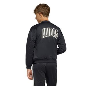 adidas Big Boys' Stadium Bomber Jacket - Black
