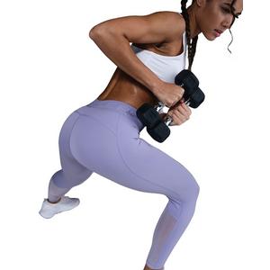 Nike Women's Pro Mid-Rise 7/8 Graphic Leggings -Purple