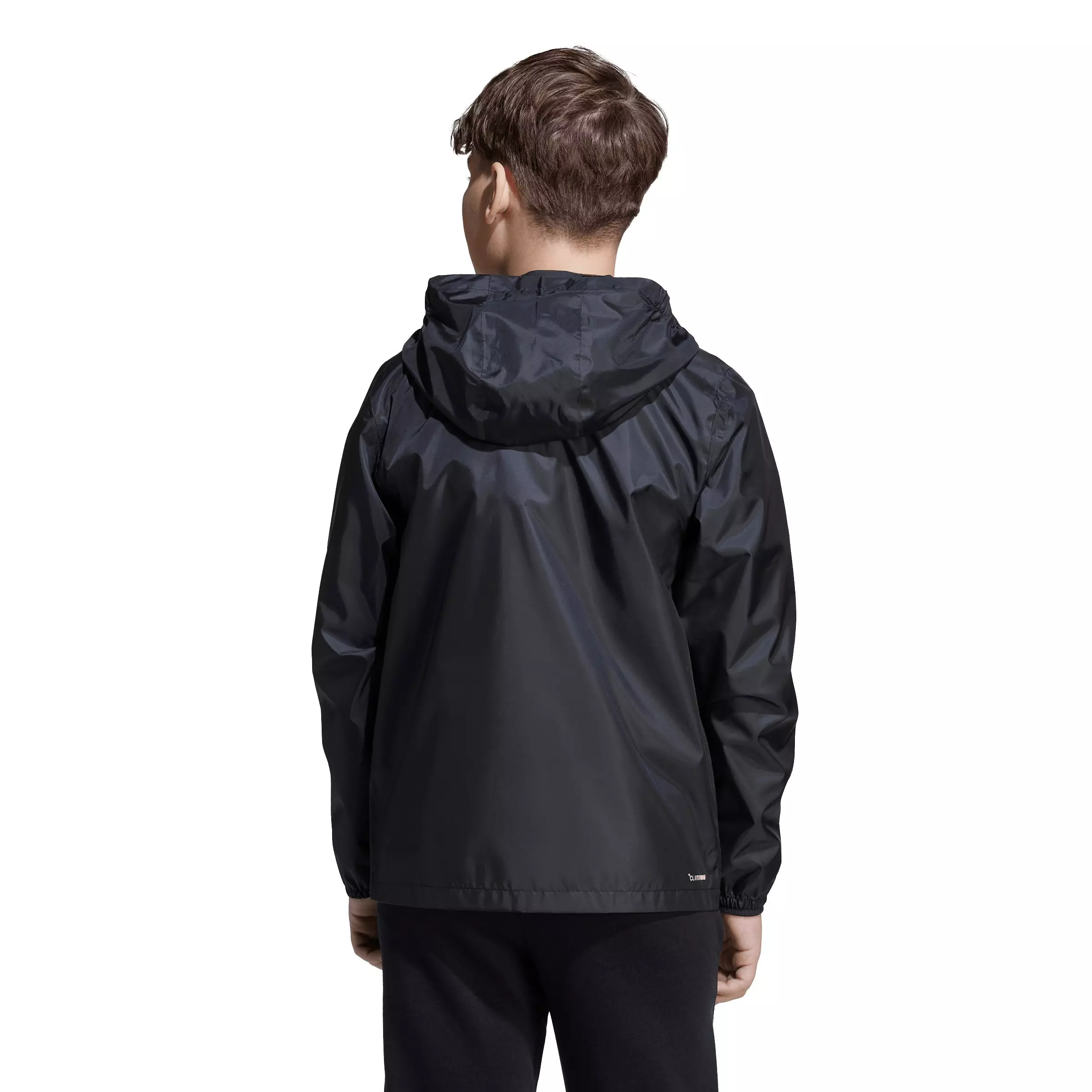 adidas Big Boys' CLIMAPROOF Rain Jacket - Black - BLACK