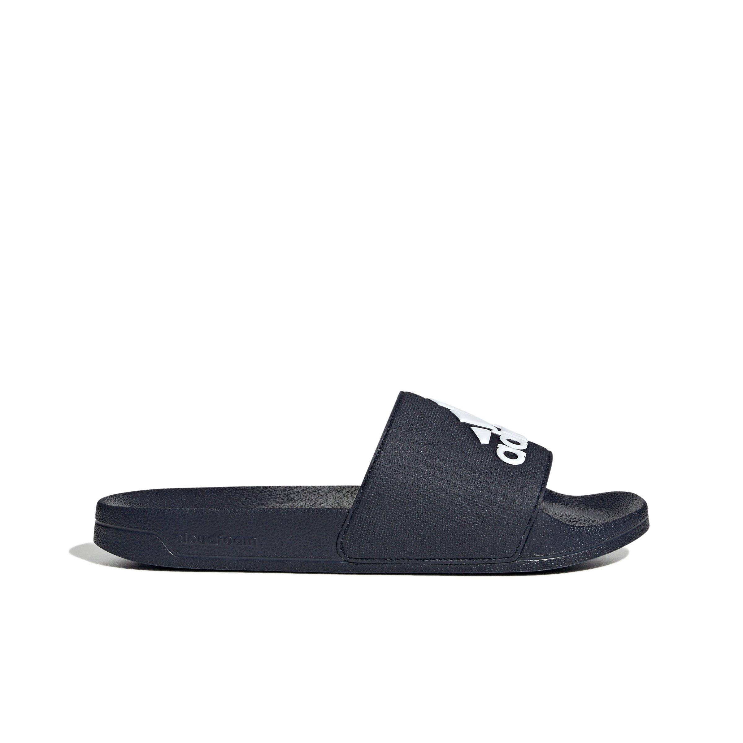 adidas Adilette Shower "Legend Ink/Ftwr White/Legend Ink" Unisex Slide - DK BLUE Thumbnail View 1