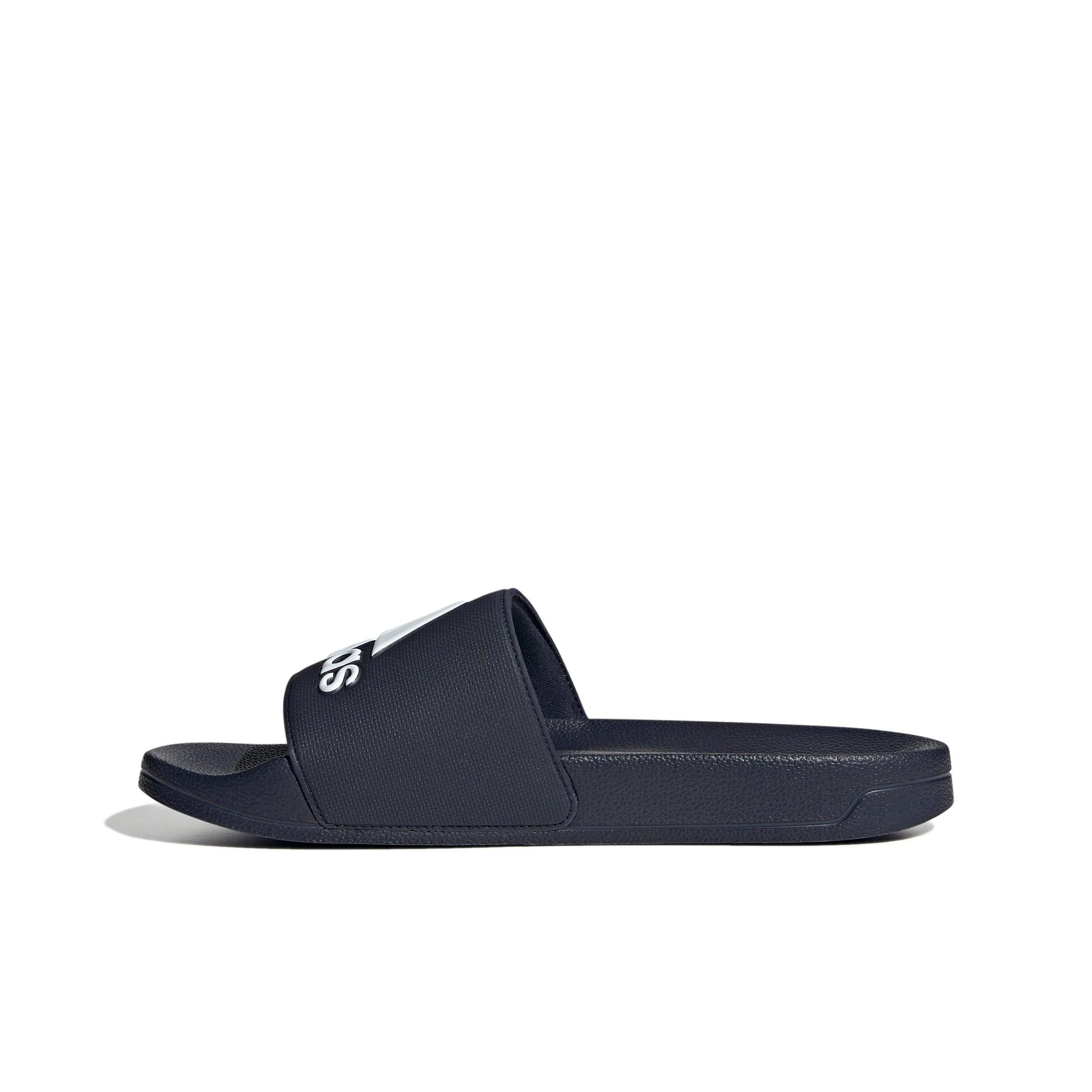 adidas Adilette Shower "Legend Ink/Ftwr White/Legend Ink" Unisex Slide - DK BLUE Thumbnail View 2