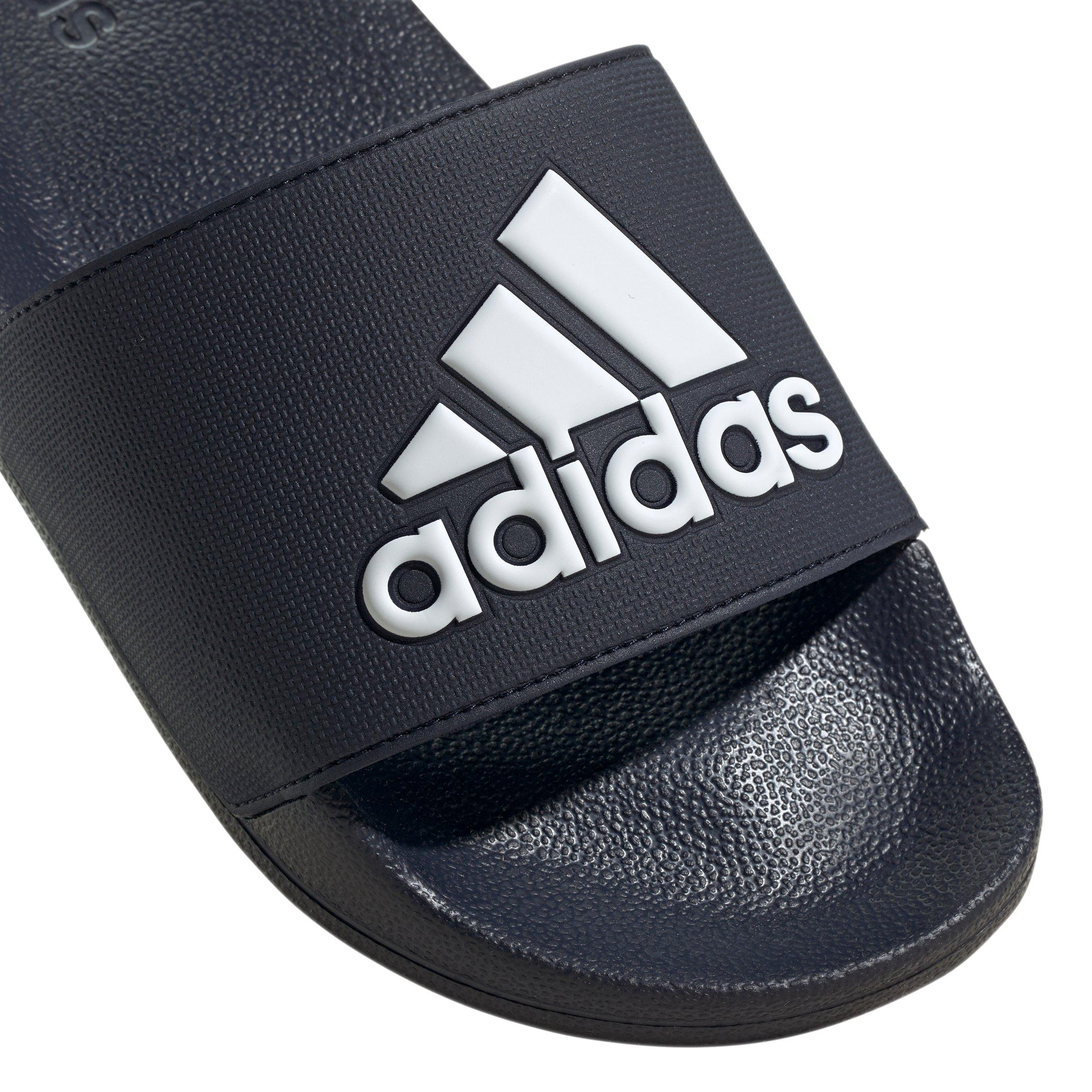 adidas Adilette Shower "Legend Ink/Ftwr White/Legend Ink" Unisex Slide - DK BLUE Thumbnail View 7