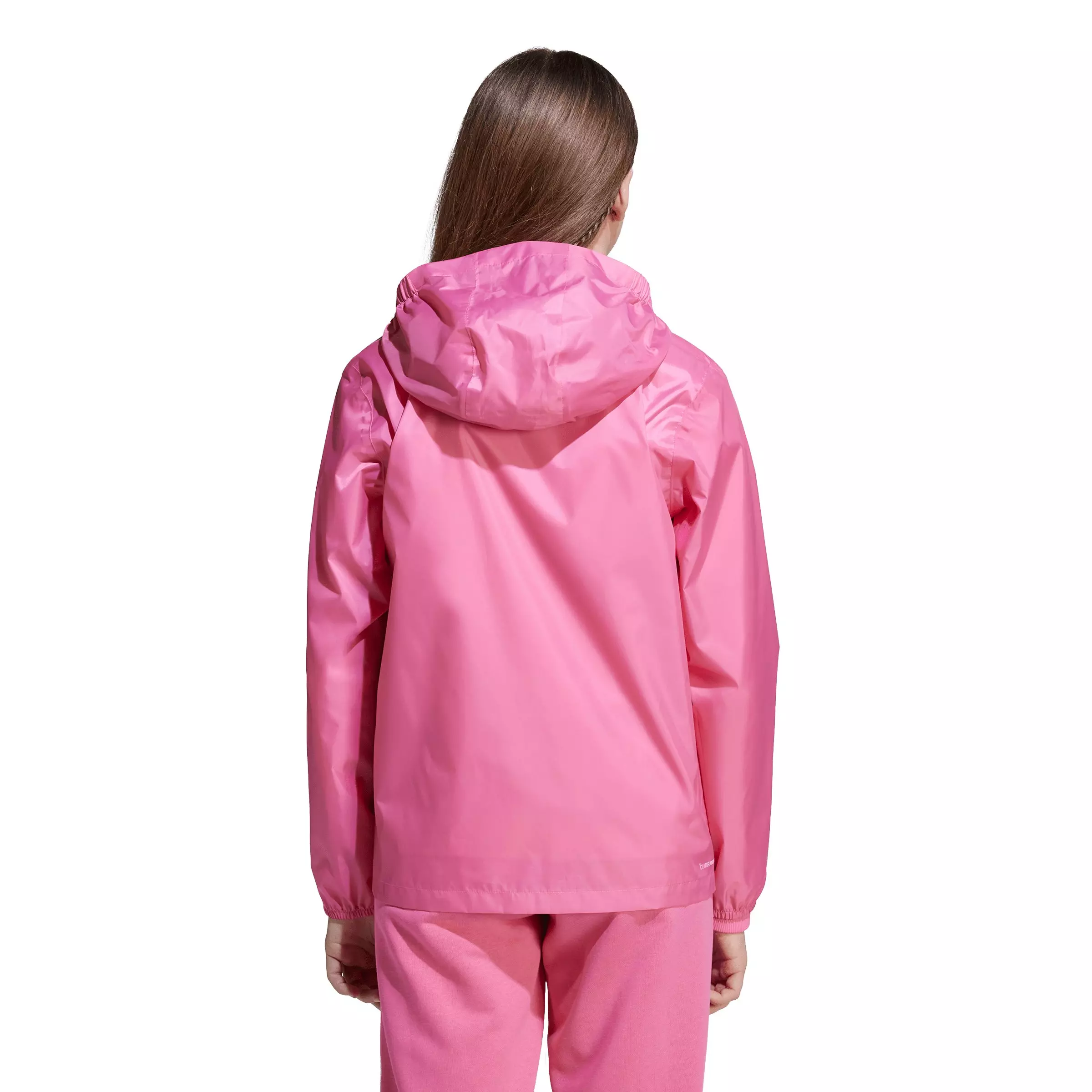 adidas Big Girls' Rain Jacket - Pink - PINK