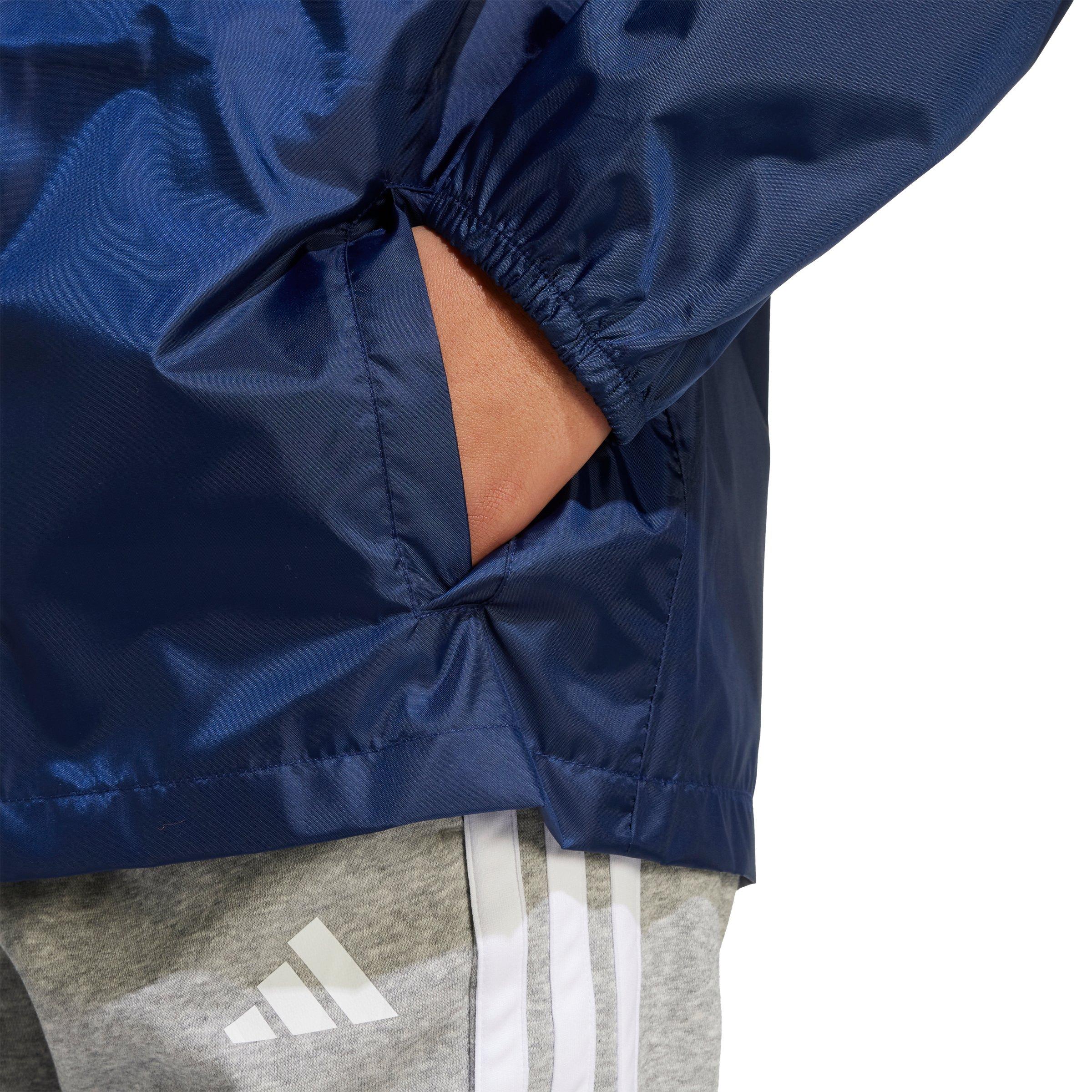 adidas CLIMAPROOF Big Boys' Dark Blue Rain Jacket