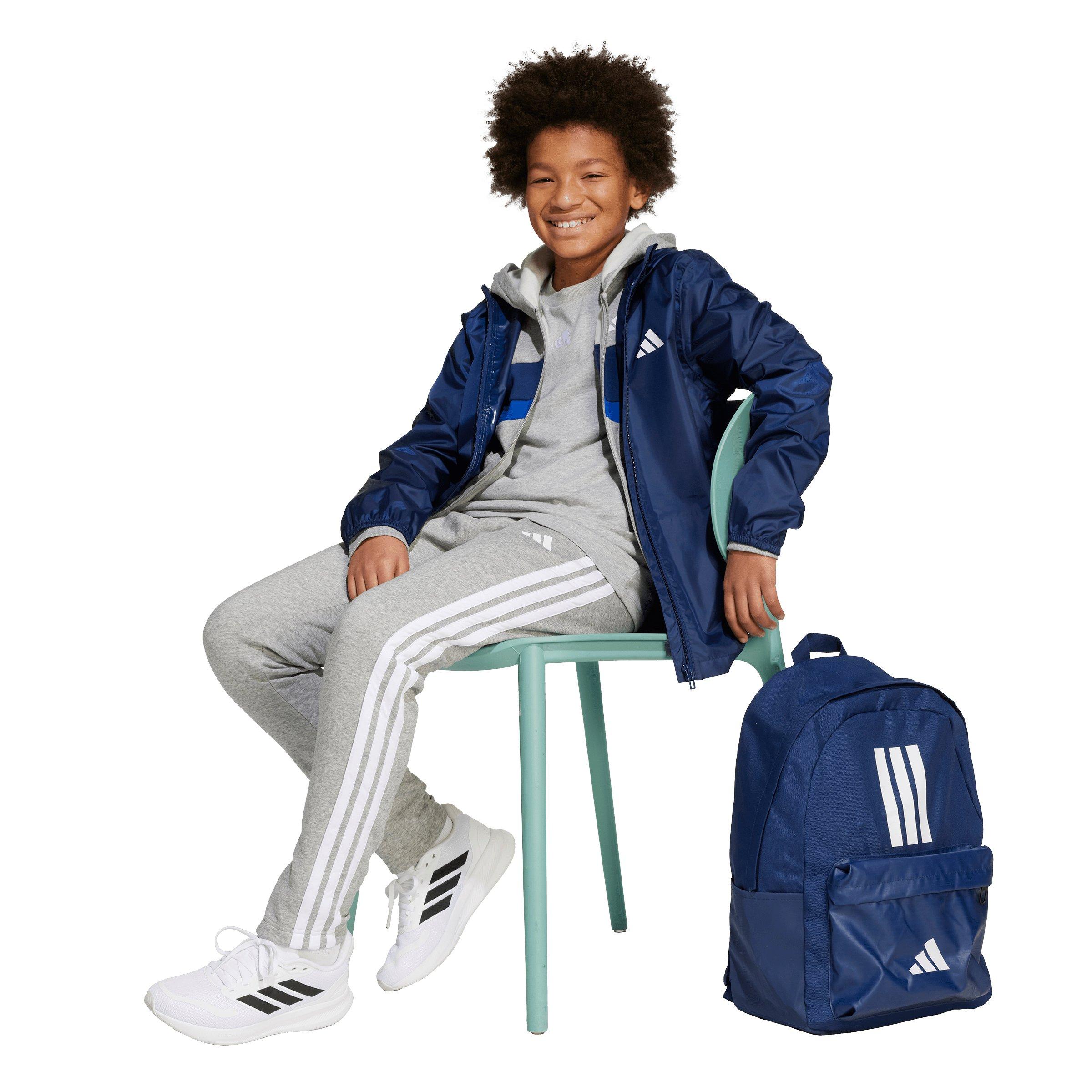 adidas CLIMAPROOF Big Boys' Dark Blue Rain Jacket