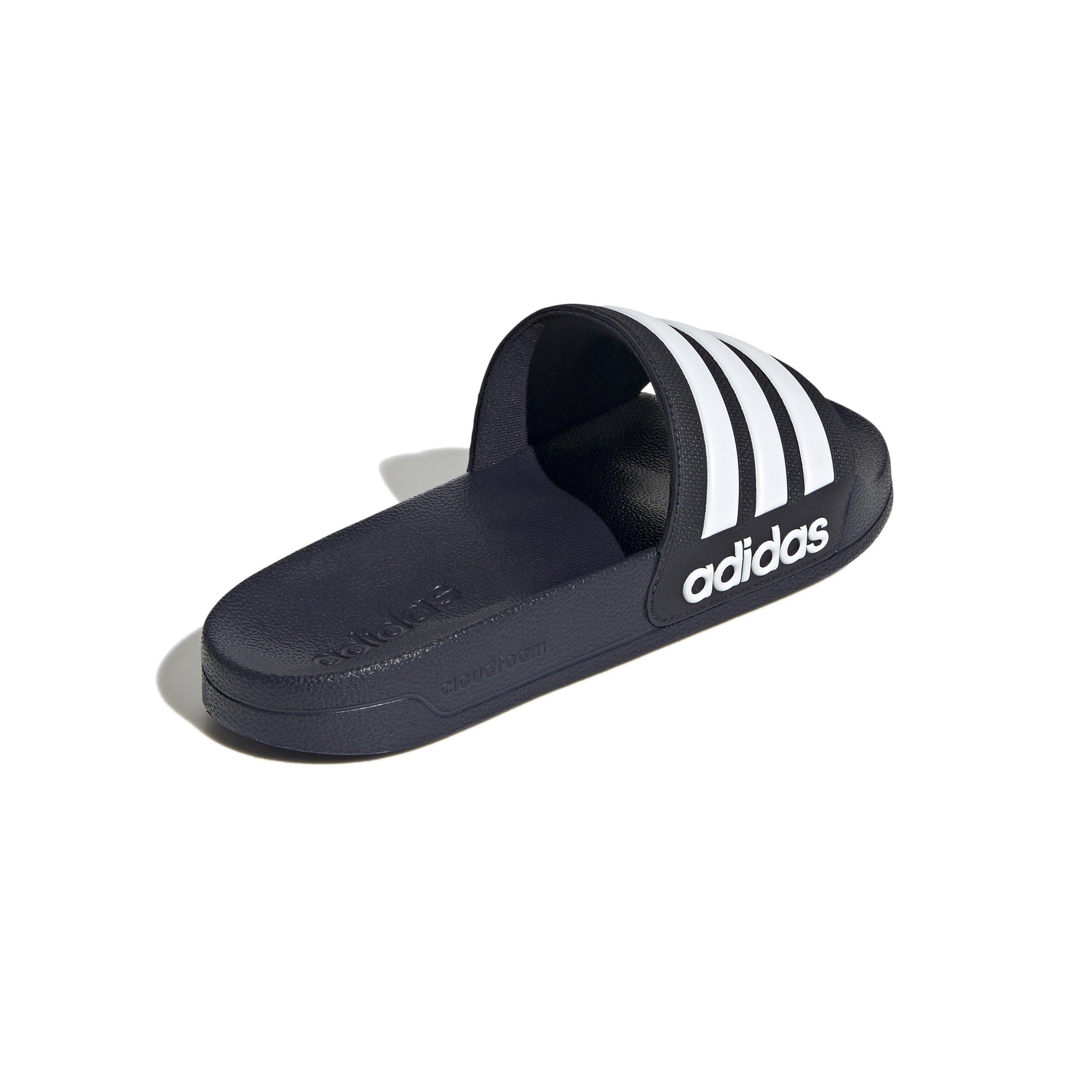adidas Adilette Shower "Legend Ink/Ftwr White" Unisex Slide - DK BLUE Thumbnail View 4