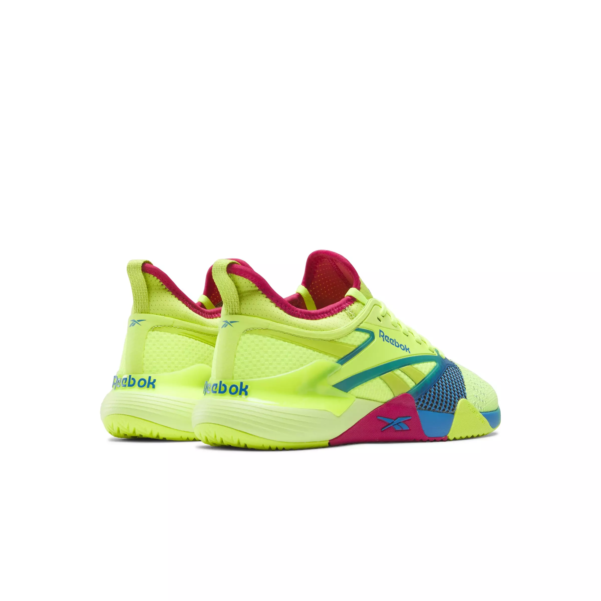 Reebok Nano Court "Digital Lime/Aqua/Bold Pink" Women's Shoe - LIME/AQUA/PINK