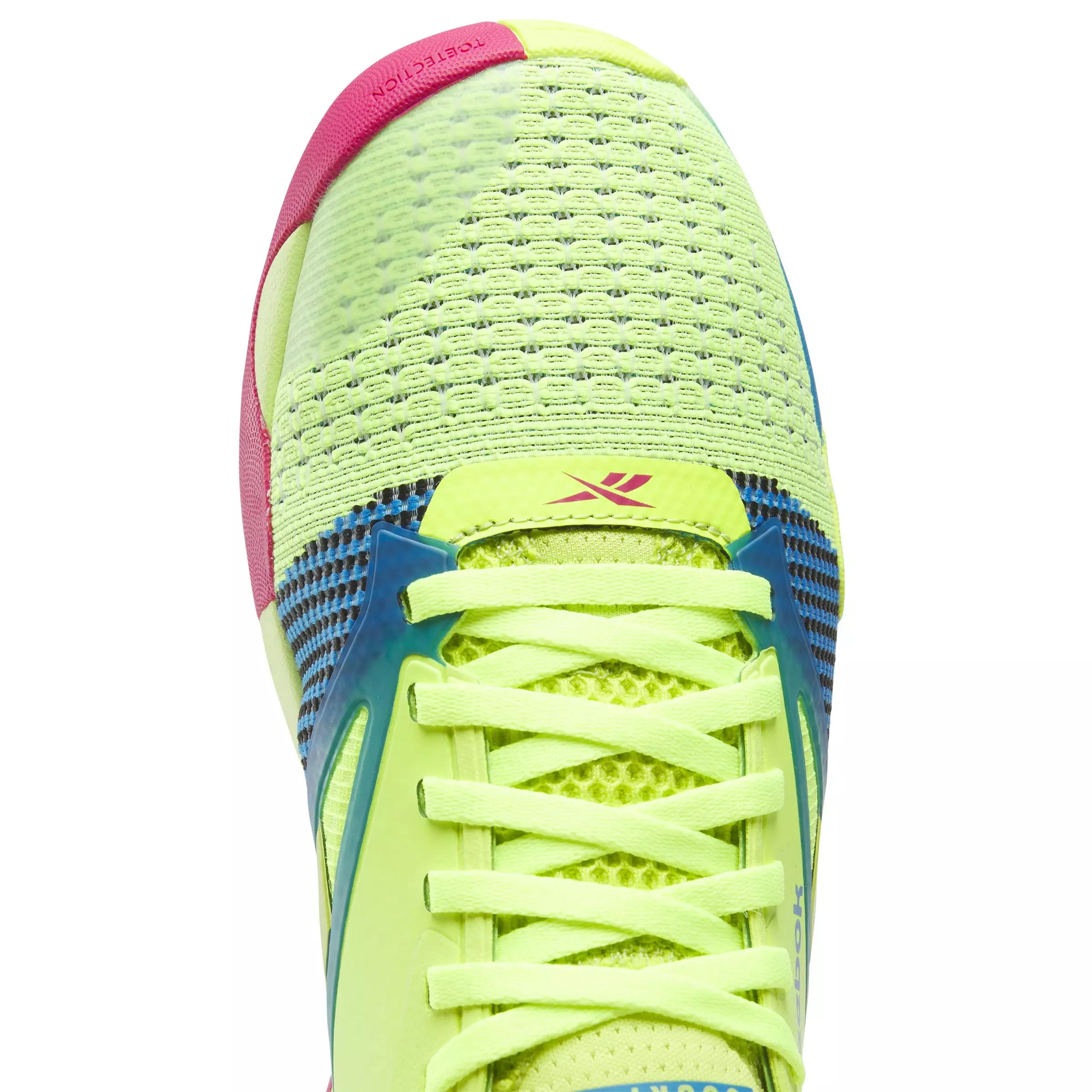 Reebok Nano Court "Digital Lime/Aqua/Bold Pink" Women's Shoe - LIME/AQUA/PINK