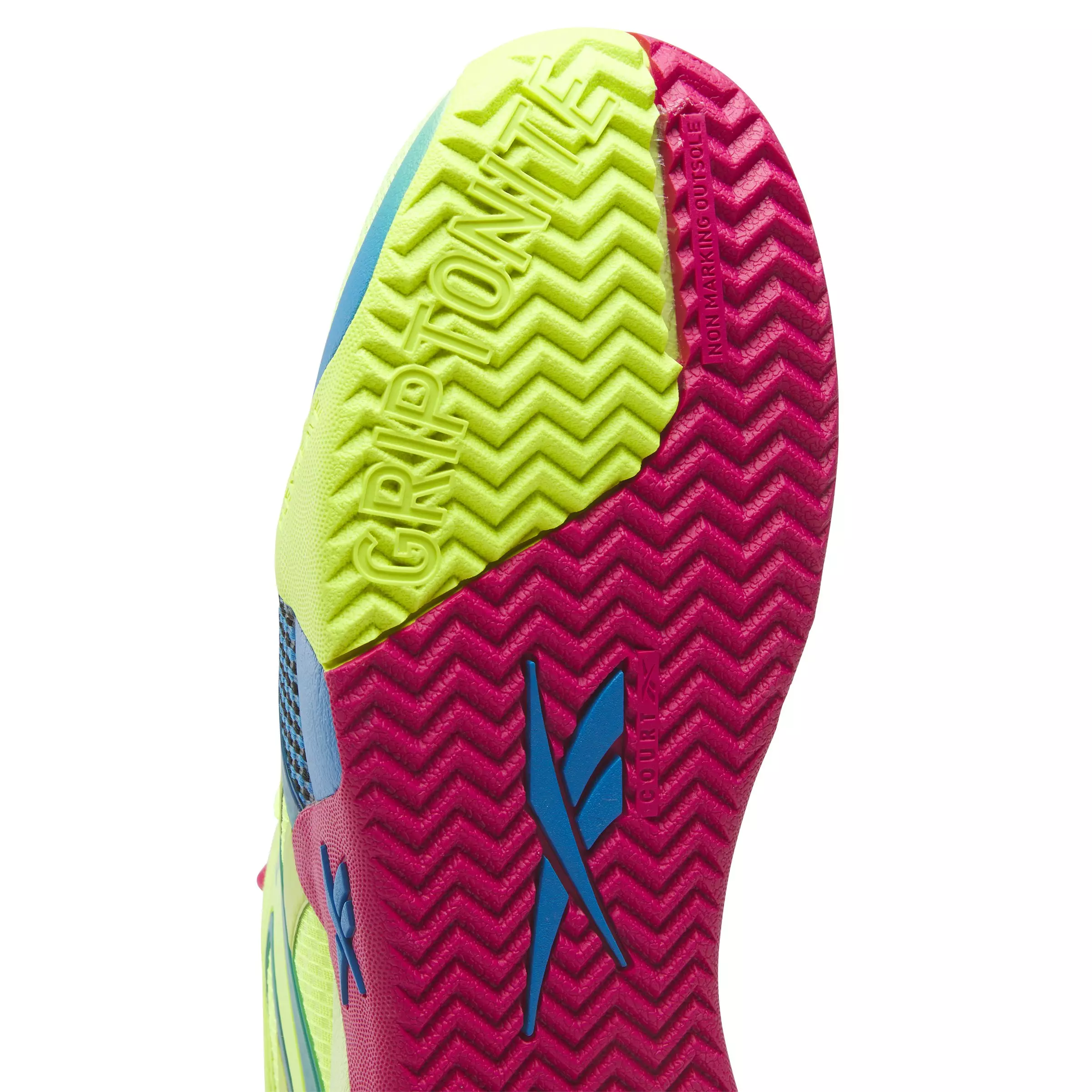 Reebok Nano Court "Digital Lime/Aqua/Bold Pink" Women's Shoe - LIME/AQUA/PINK