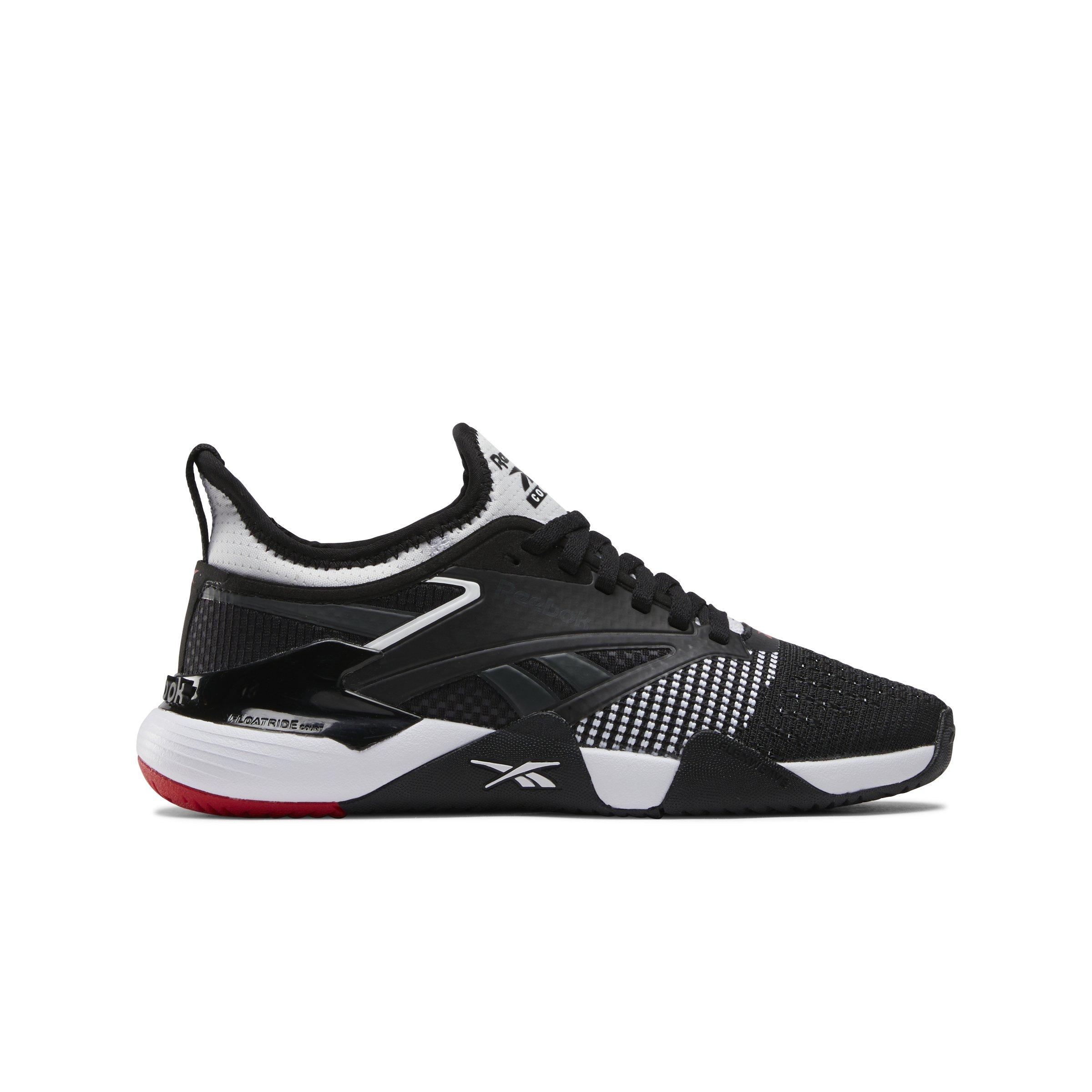 Reebok Nano Court "Black/White/Vector Red" Women's Shoe - BLACK/WHITE/RED Thumbnail View 1
