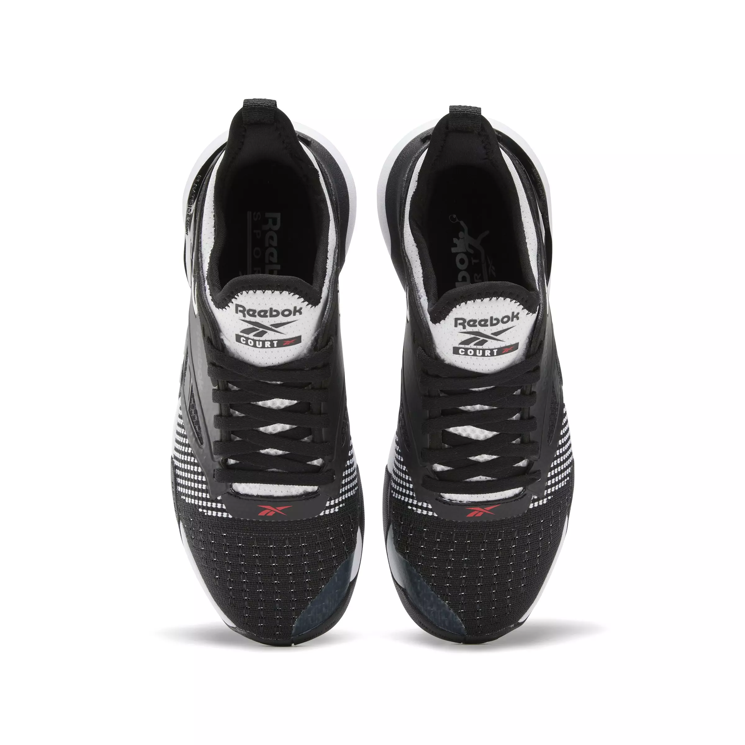 Reebok Nano Court "Black/White/Vector Red" Women's Shoe - BLACK/WHITE/RED