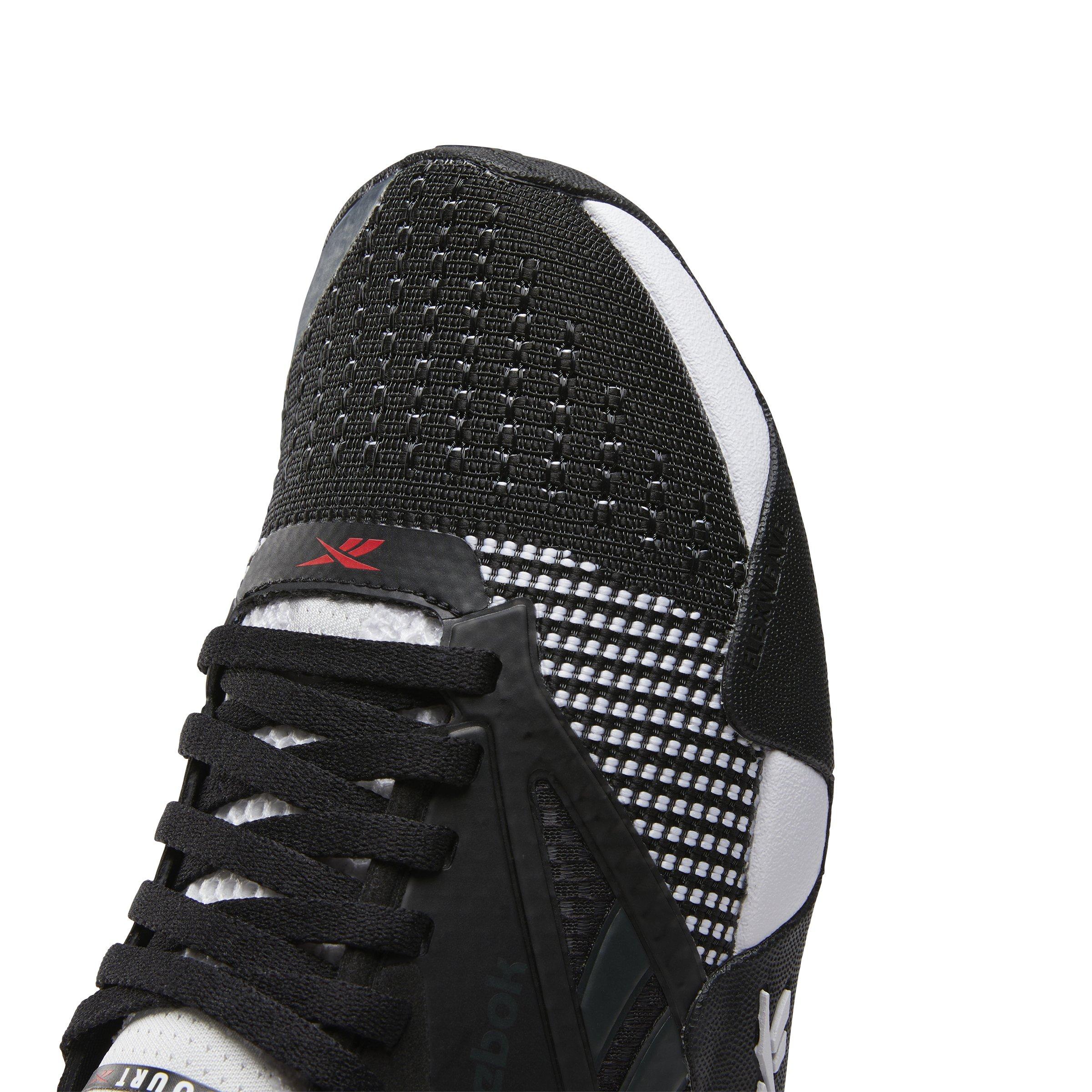 Reebok Nano Court "Black/White/Vector Red" Women's Shoe - BLACK/WHITE/RED Thumbnail View 6