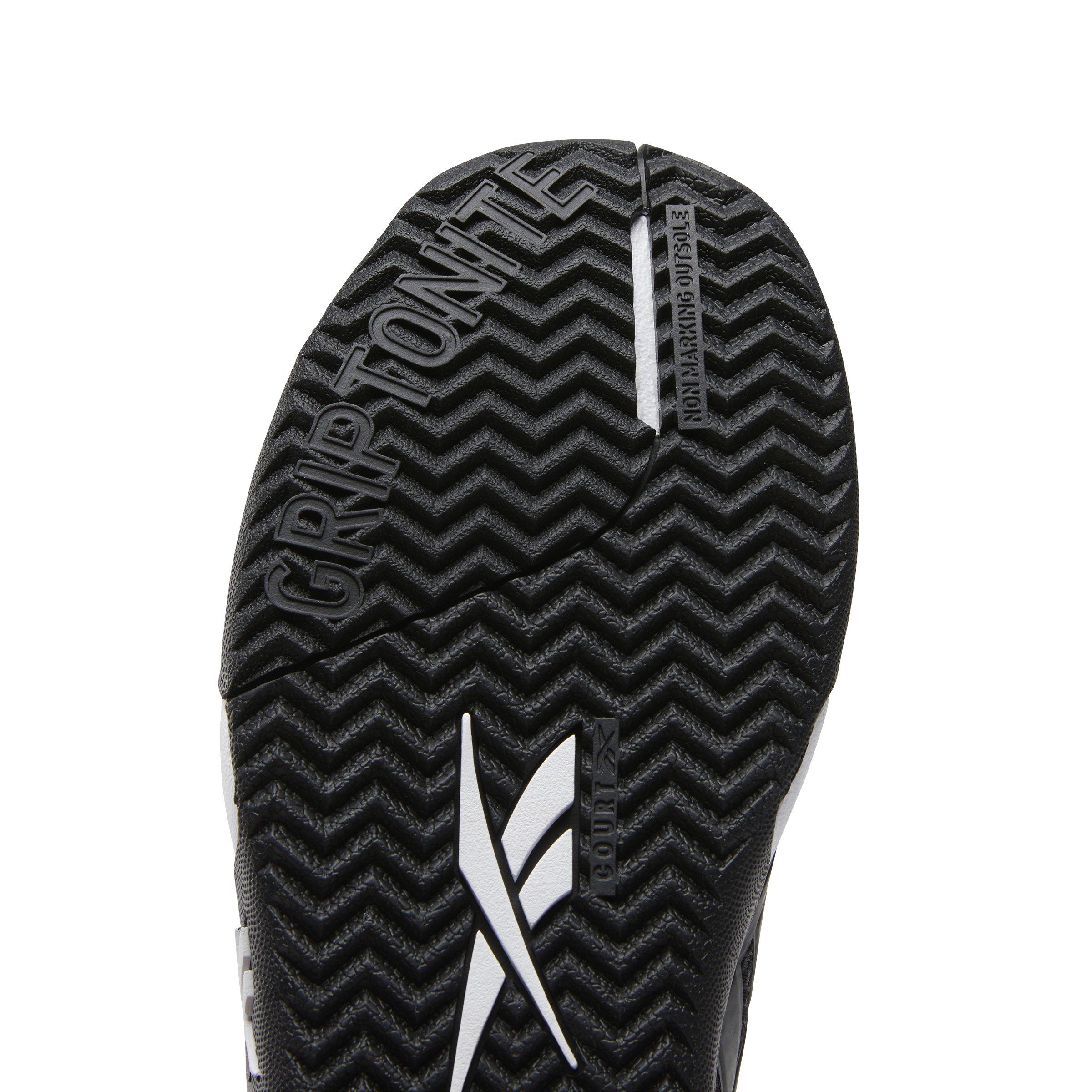 Reebok Nano Court "Black/White/Vector Red" Women's Shoe - BLACK/WHITE/RED Thumbnail View 7