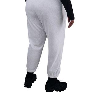 Nike Women's Sportswear Club Mid-Rise Fleece Oversized Sweatpants -Birch Heather