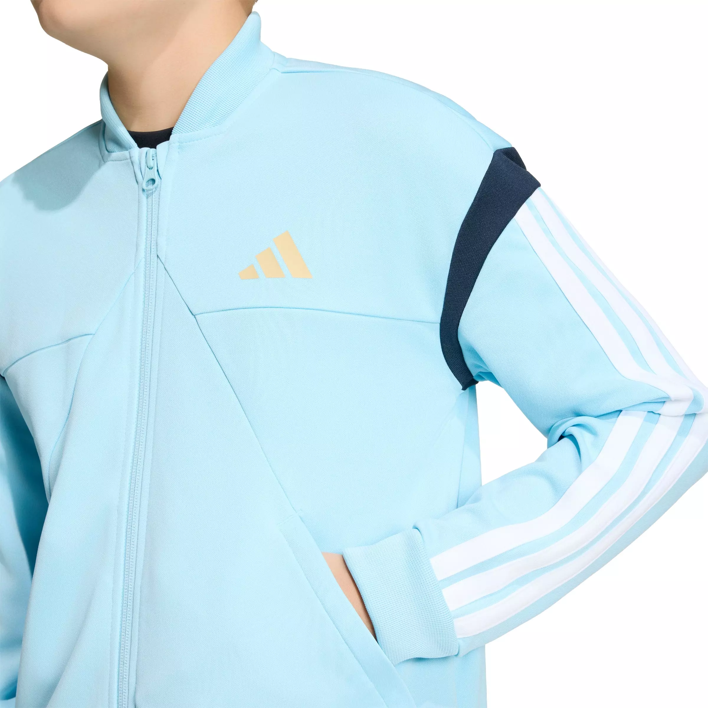 adidas Big Boys' House of Tiro Track Top - Light Blue - LIGHT BLUE