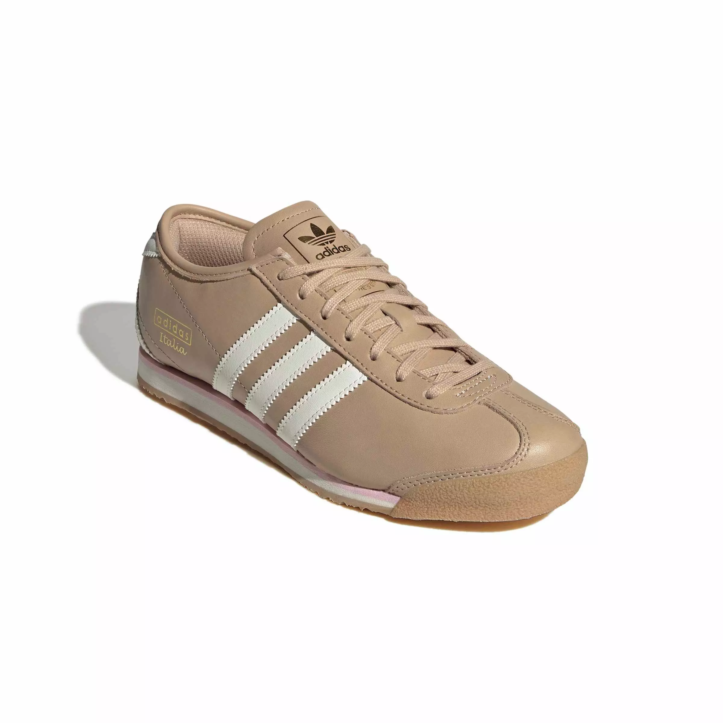 adidas Originals Italia 70s "Magic Beige/Off White/Clear Pink" Women's Shoe - BEIGE/OFF WHITE/PINK