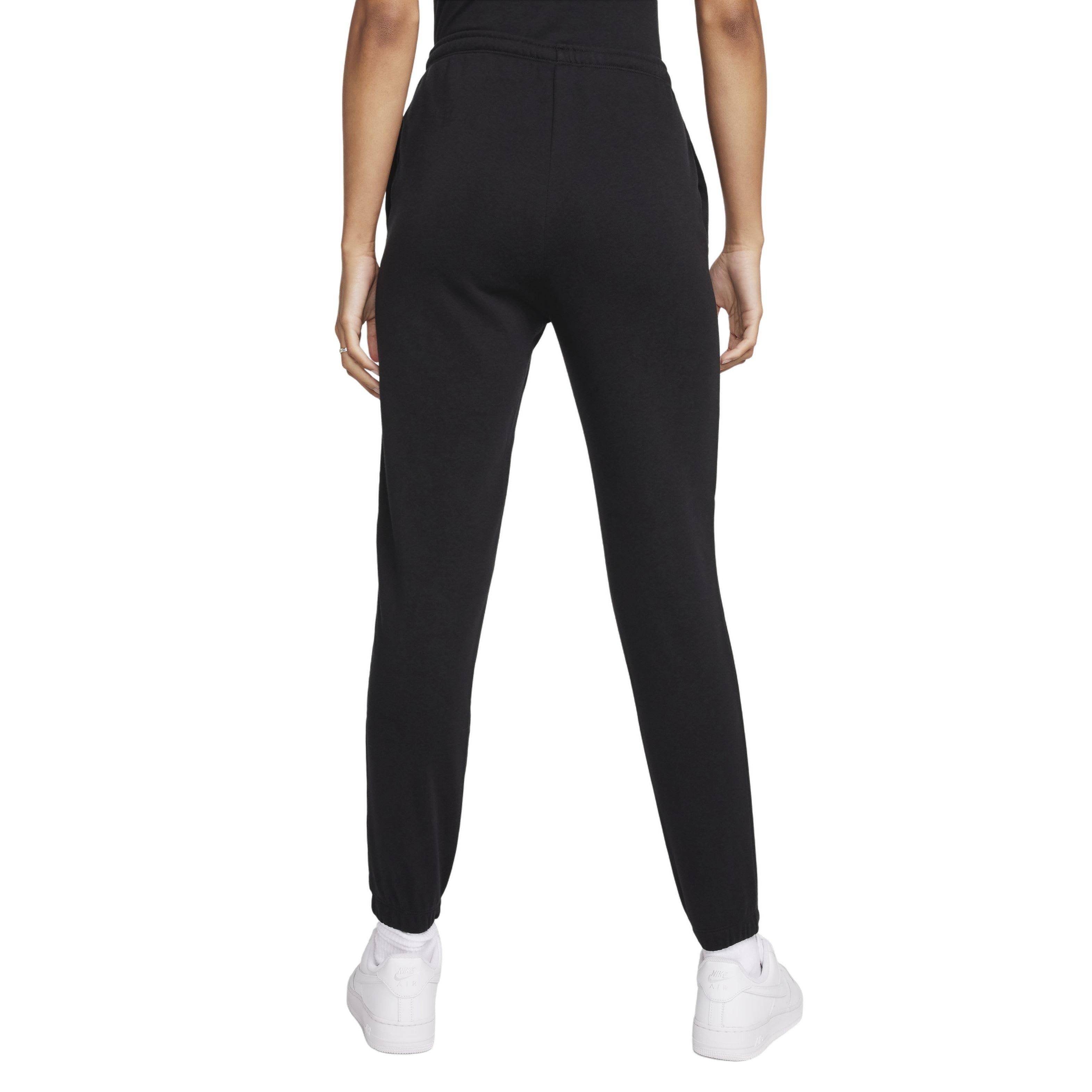 Nike Women's Sportswear Chill French Terry HW Sweatpants -Black - BLACK Thumbnail View 2