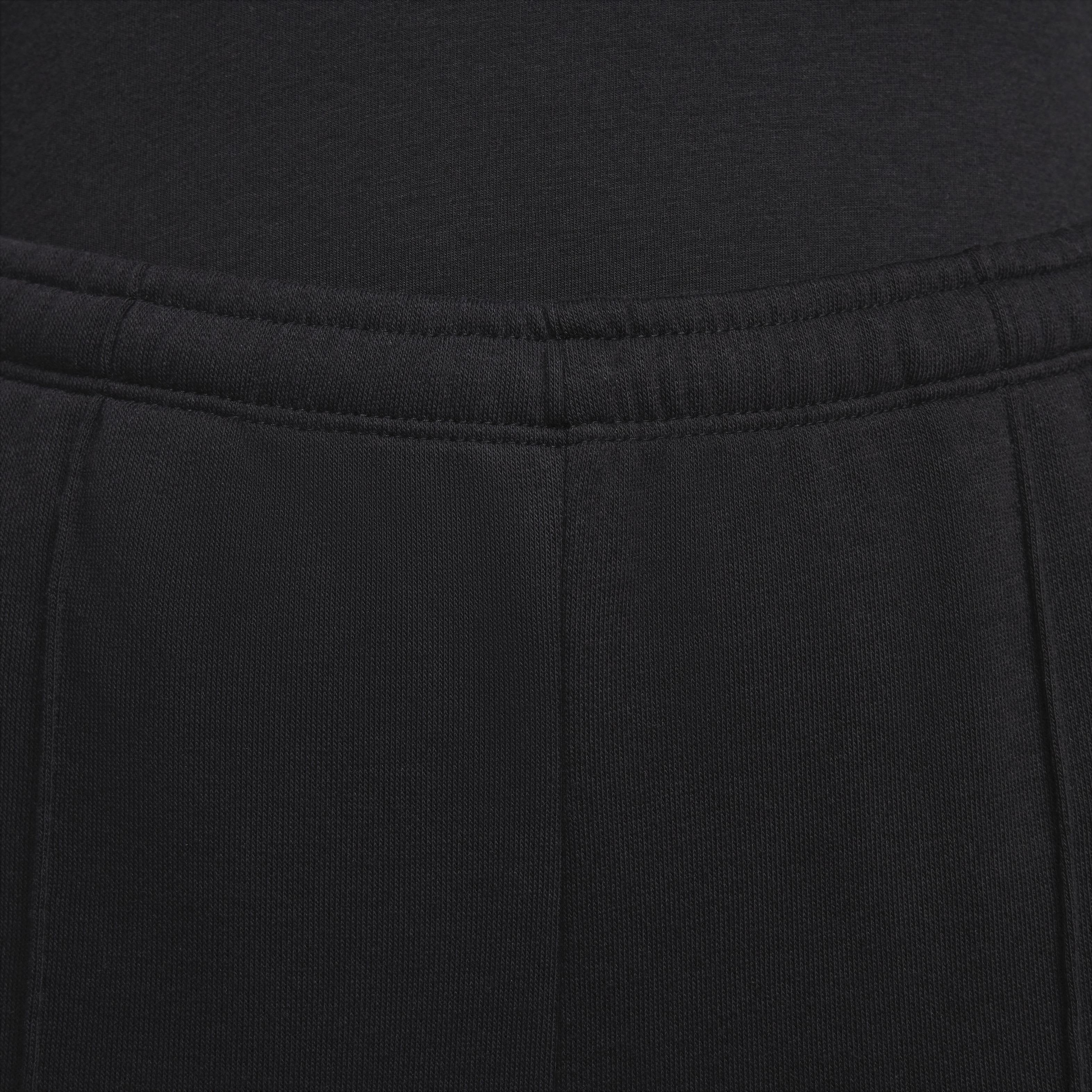 Nike Women's Sportswear Chill French Terry HW Sweatpants -Black - BLACK Thumbnail View 4