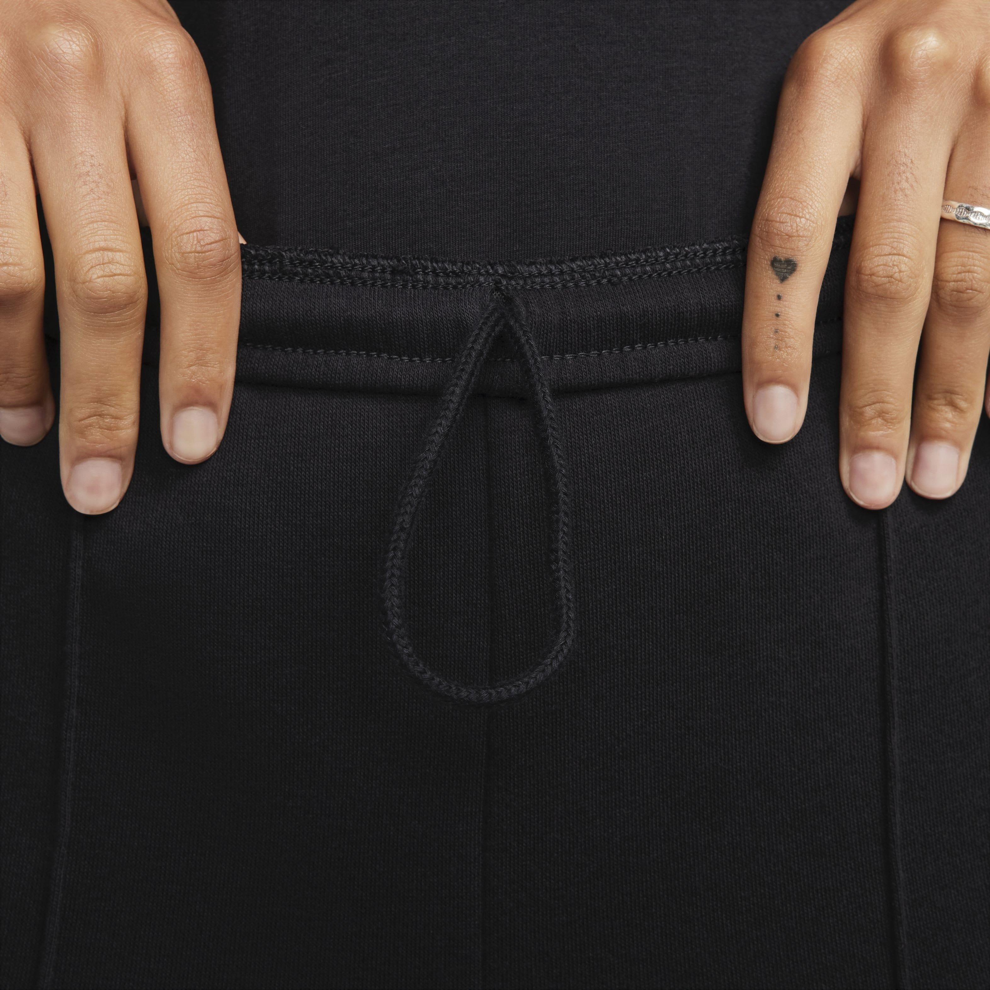 Nike Women's Sportswear Chill French Terry HW Sweatpants -Black - BLACK Thumbnail View 5