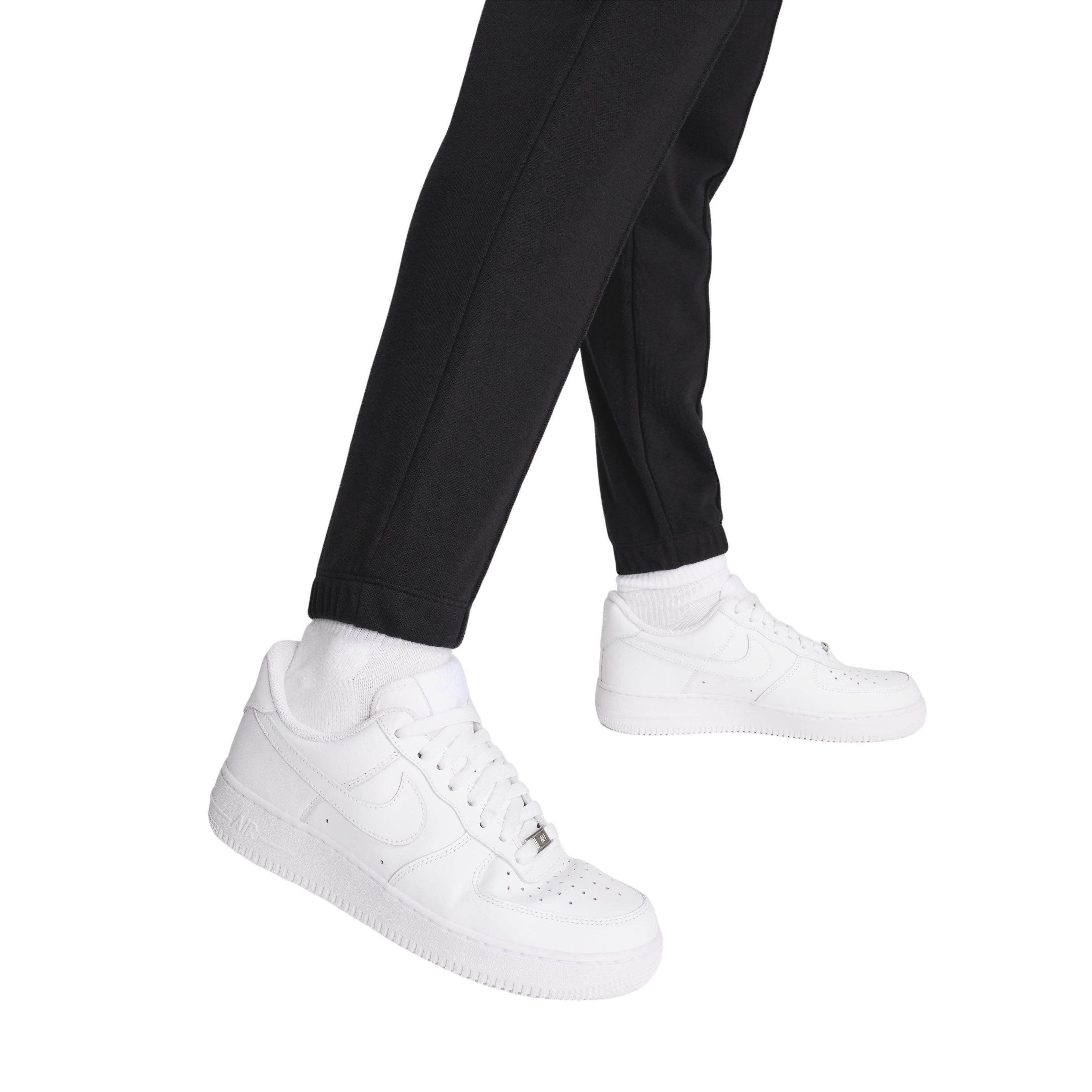 Nike Women's Sportswear Chill French Terry HW Sweatpants -Black - BLACK Thumbnail View 6