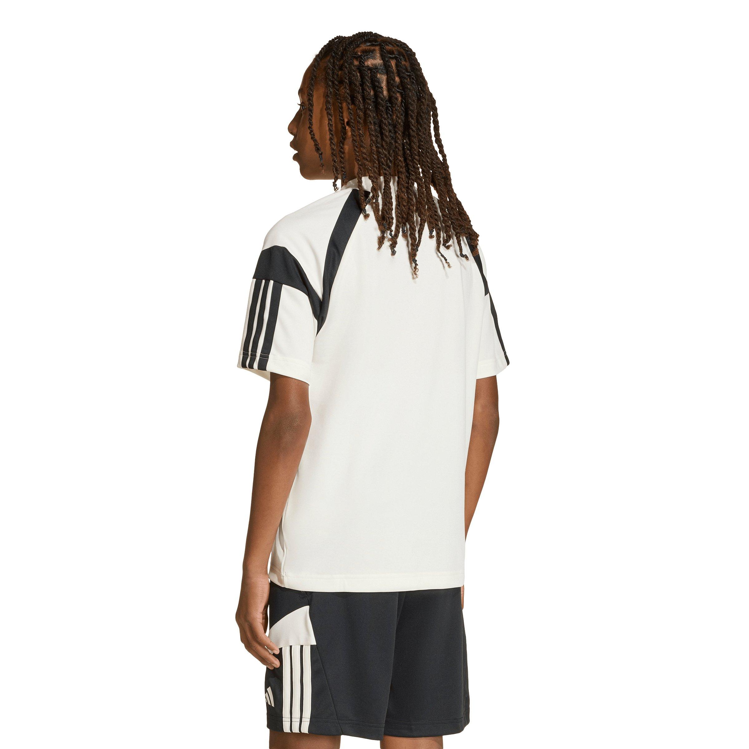 adidas Big Boys' House of Tiro T-Shirt - Cream - CREAM Thumbnail View 2