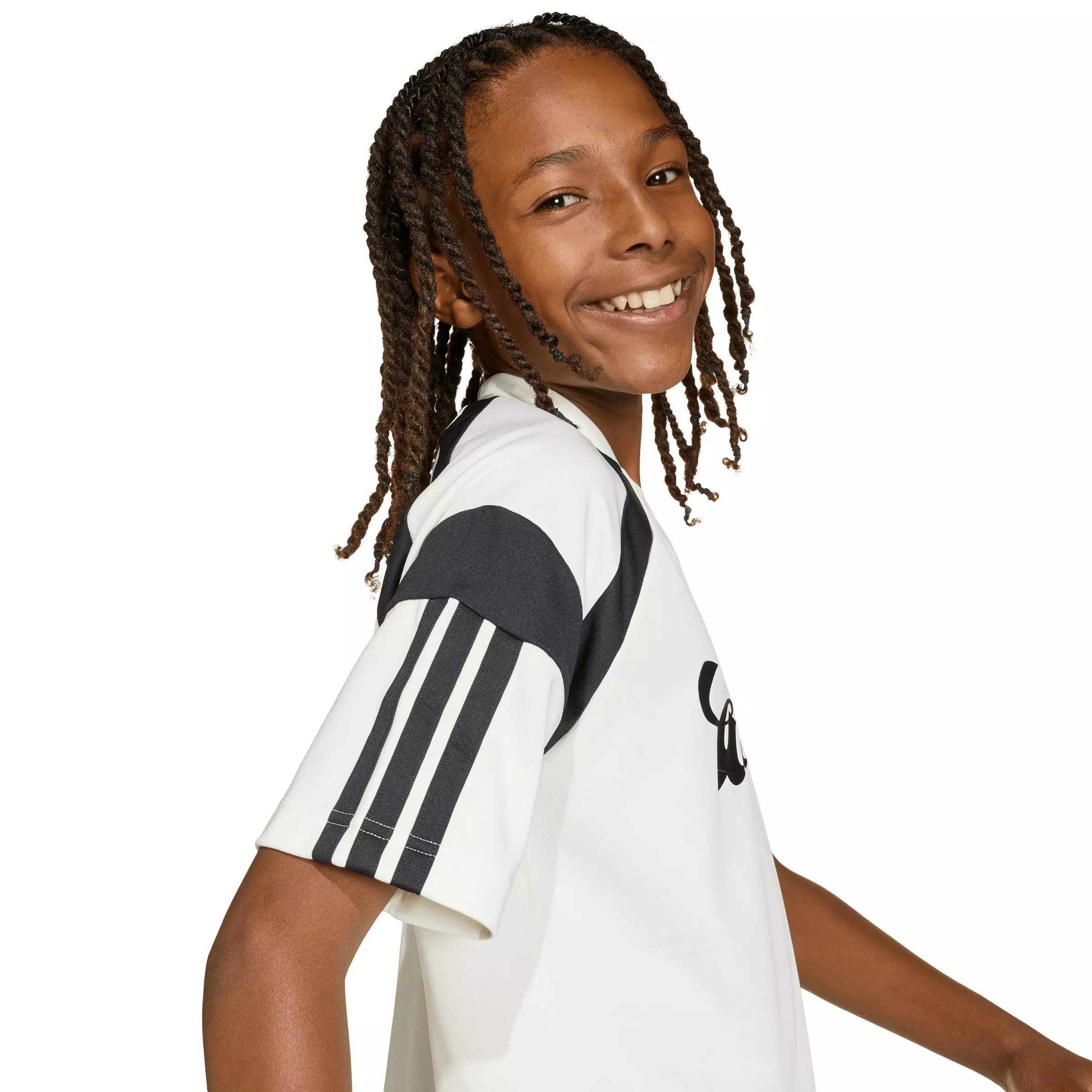 adidas Big Boys' House of Tiro T-Shirt - Cream - CREAM